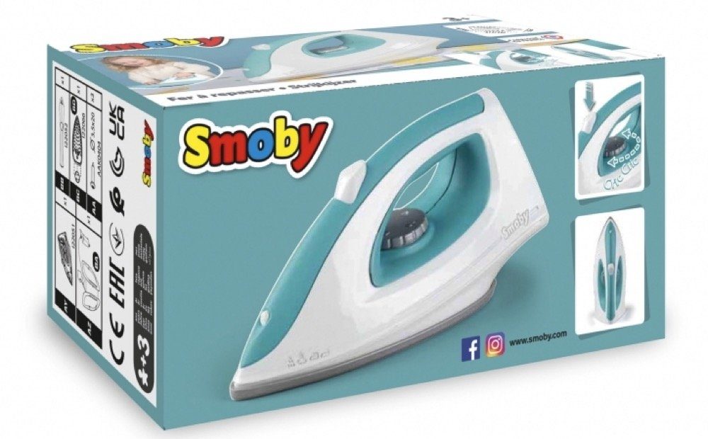 Smoby Lernspielzeug Smoby Spielzeug Spielwelten Haushalt Bügeleisen  7600330122