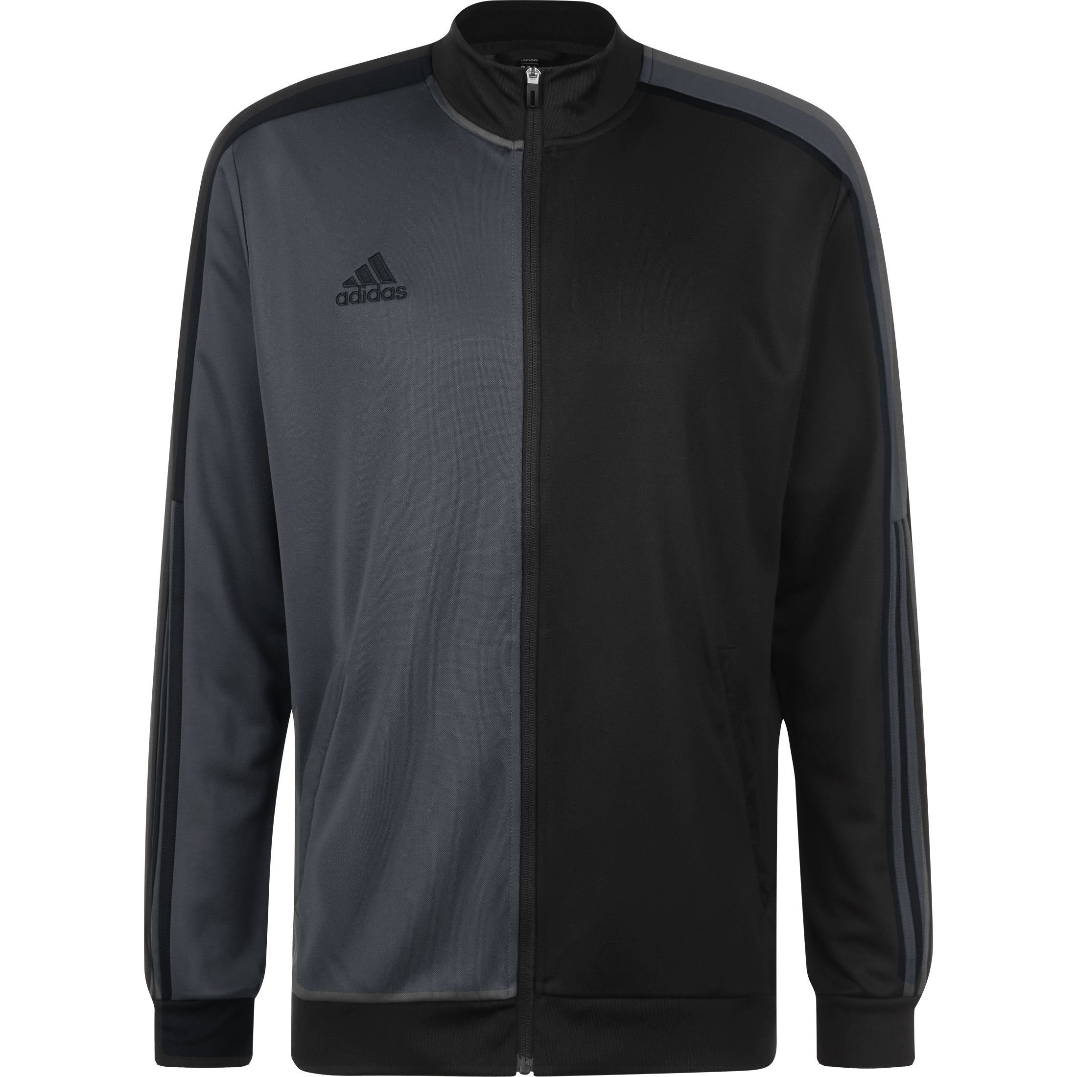 adidas Performance Trainingsjacke TIRO TRACK HALF & HALF Trainingsjacke Herren schwarz / weiß