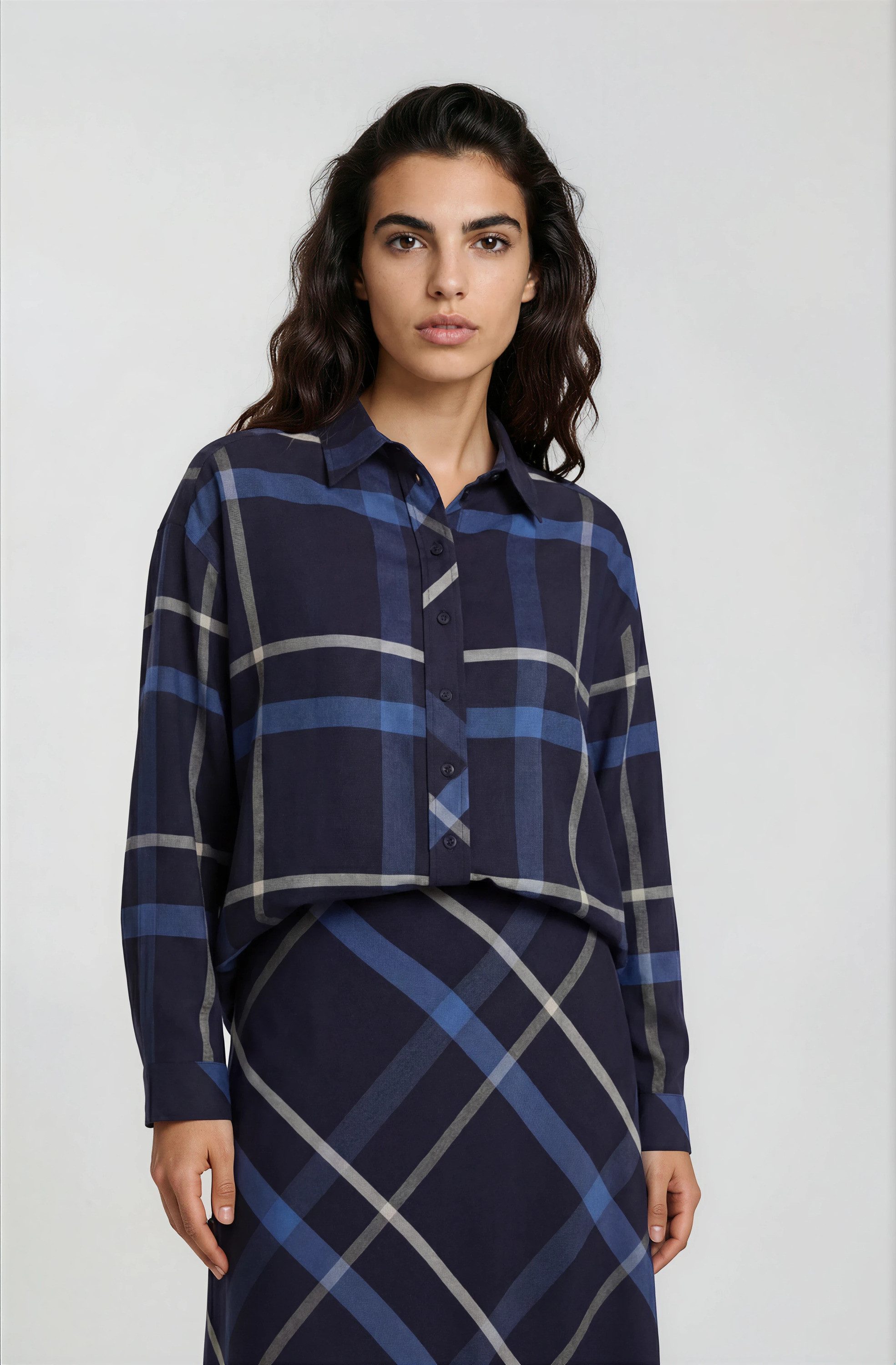 Milano Italy Langarmbluse mit All Over Print