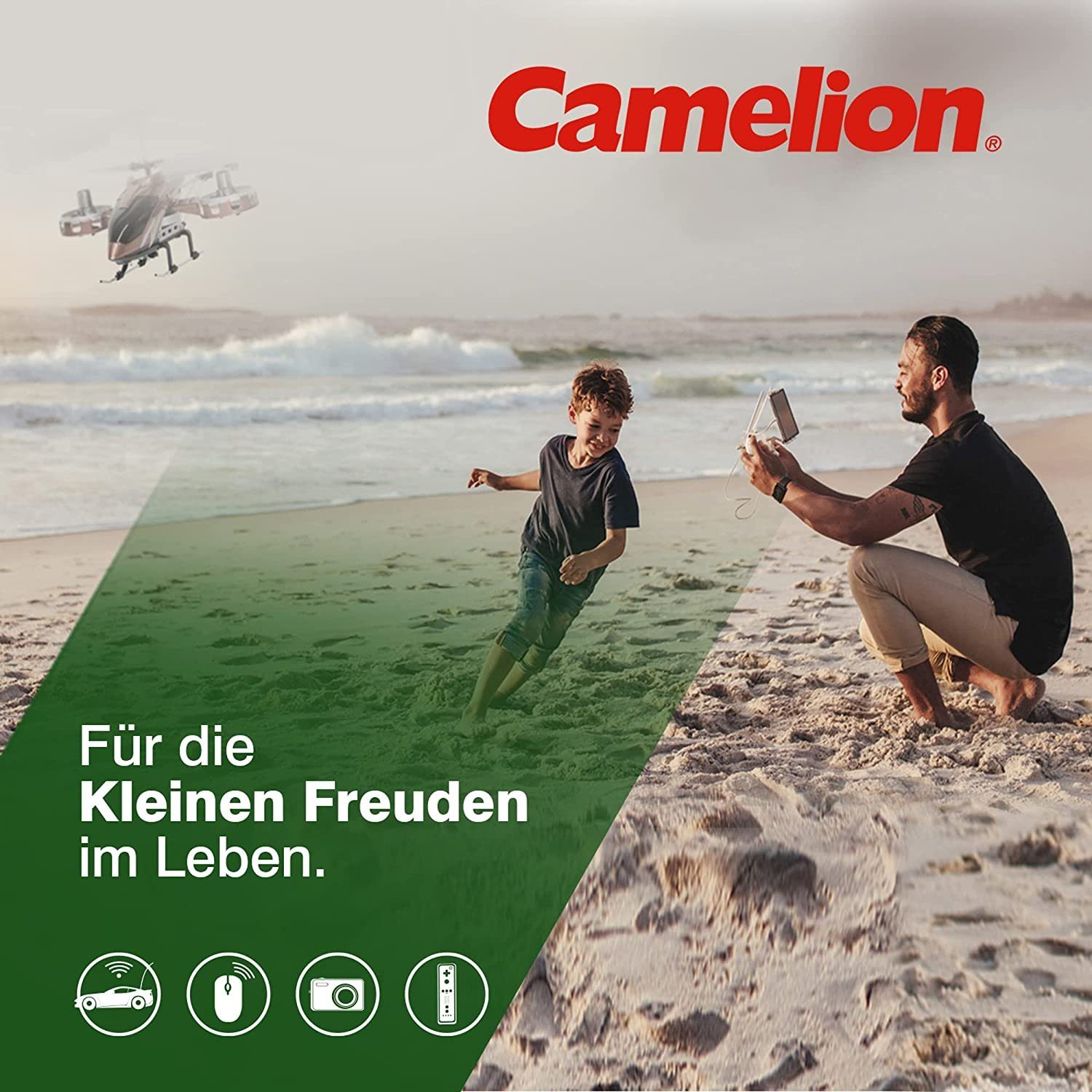 Camelion 120 x AAA Super Heavy Duty 1.5V Leistungsstarke Einwegbatterien Batterie, (1,50 V, 120 St), 120 Stück im Paket