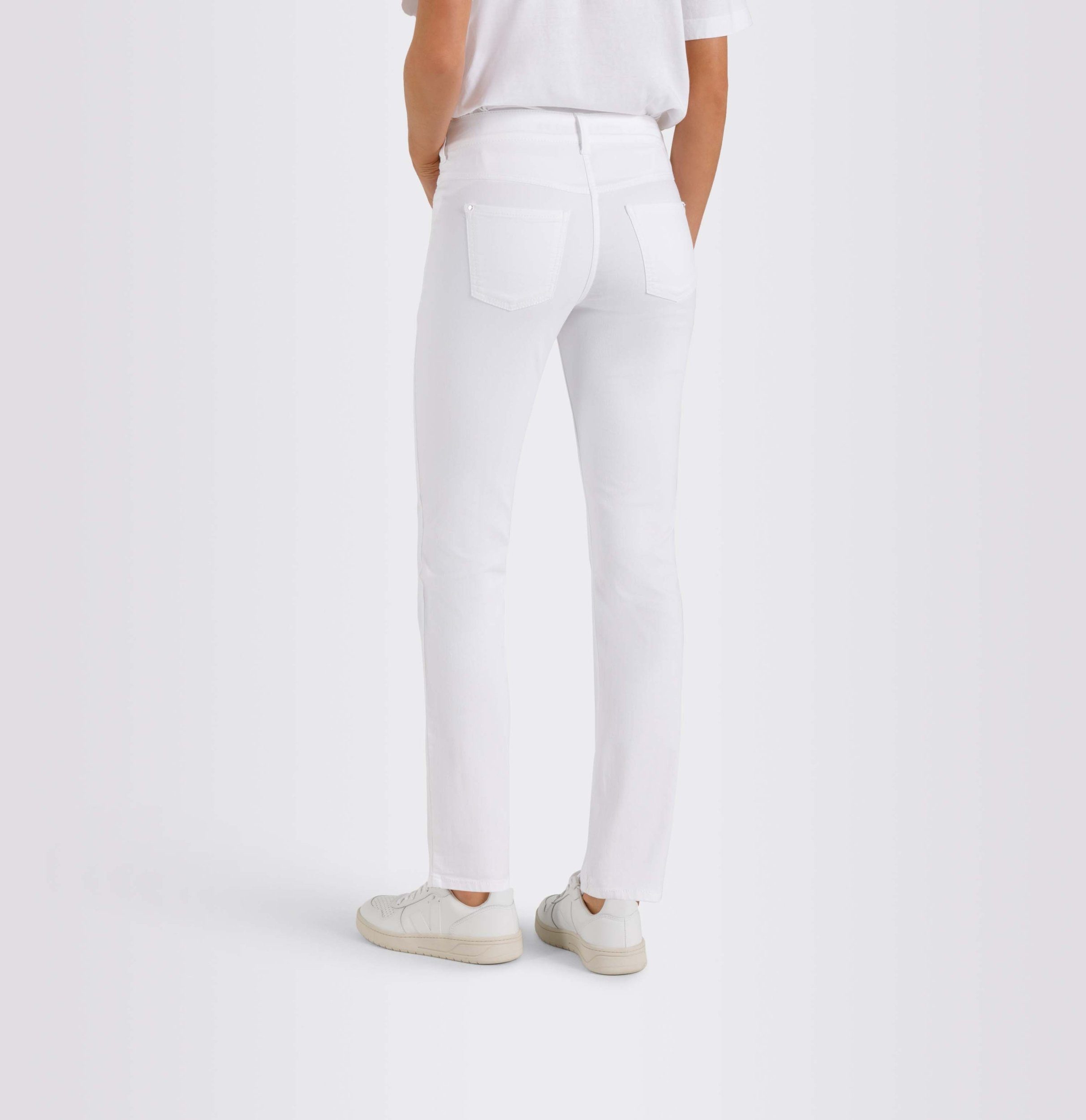 DREAM, denim 5-Pocket-Jeans - Dream JEANS Weiß MAC