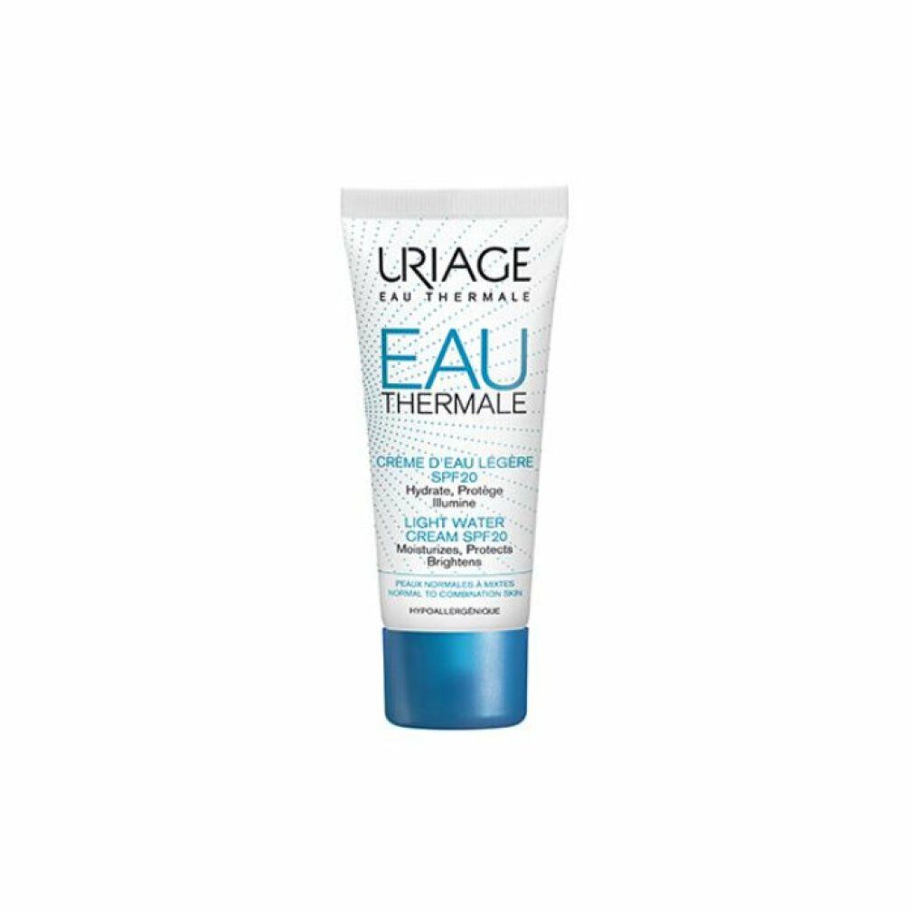 Eau LSF20 Uriage 40ml Gesichts-Reinigungsmilch Light Thermale Uriage Water Cream