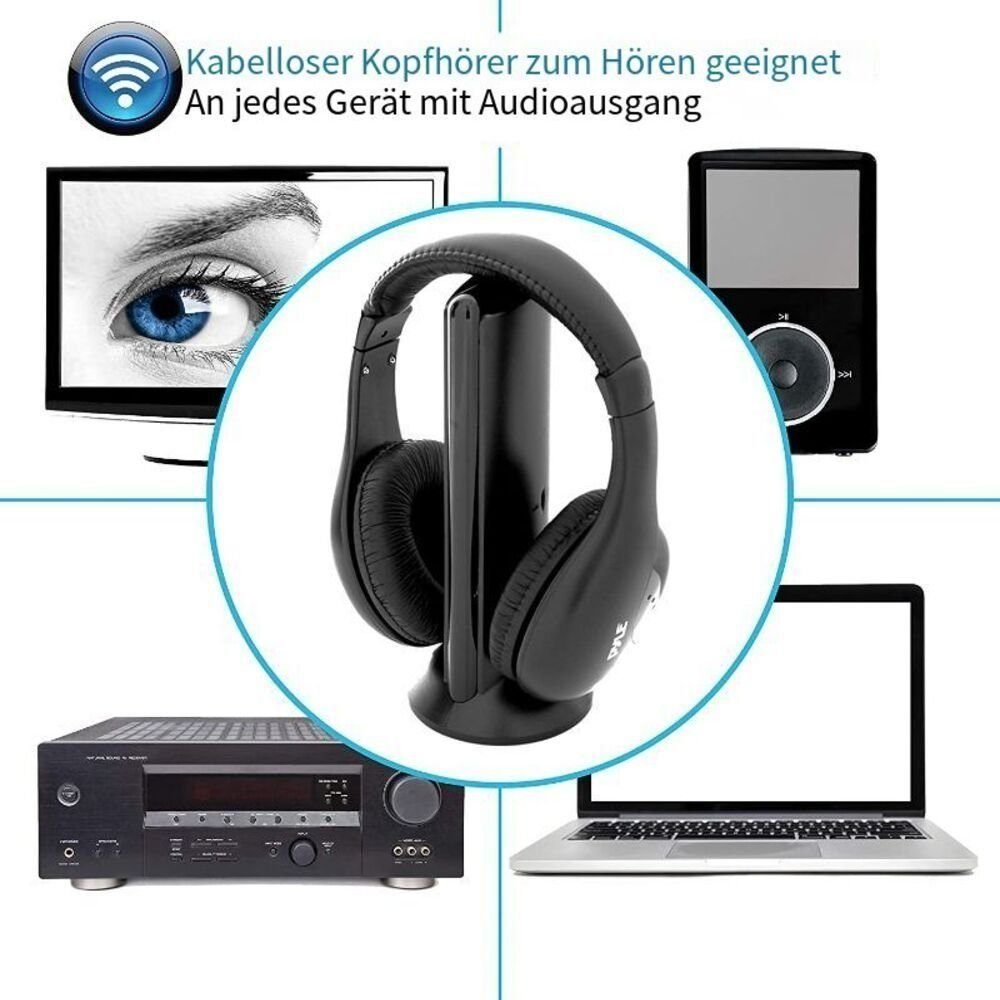 Bluetooth-On-Ear-Kopfh?rer und mit Mikrofon faltbarer AUKUU Bluetooth-Kopfhörer Kopfh?rer