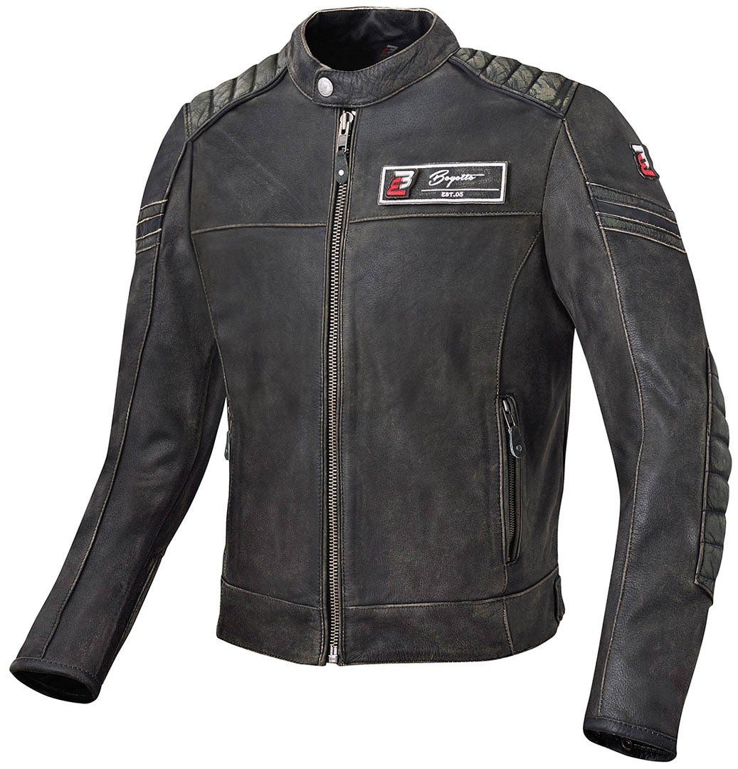 Bogotto Motorradjacke Detroit Motorrad Lederjacke