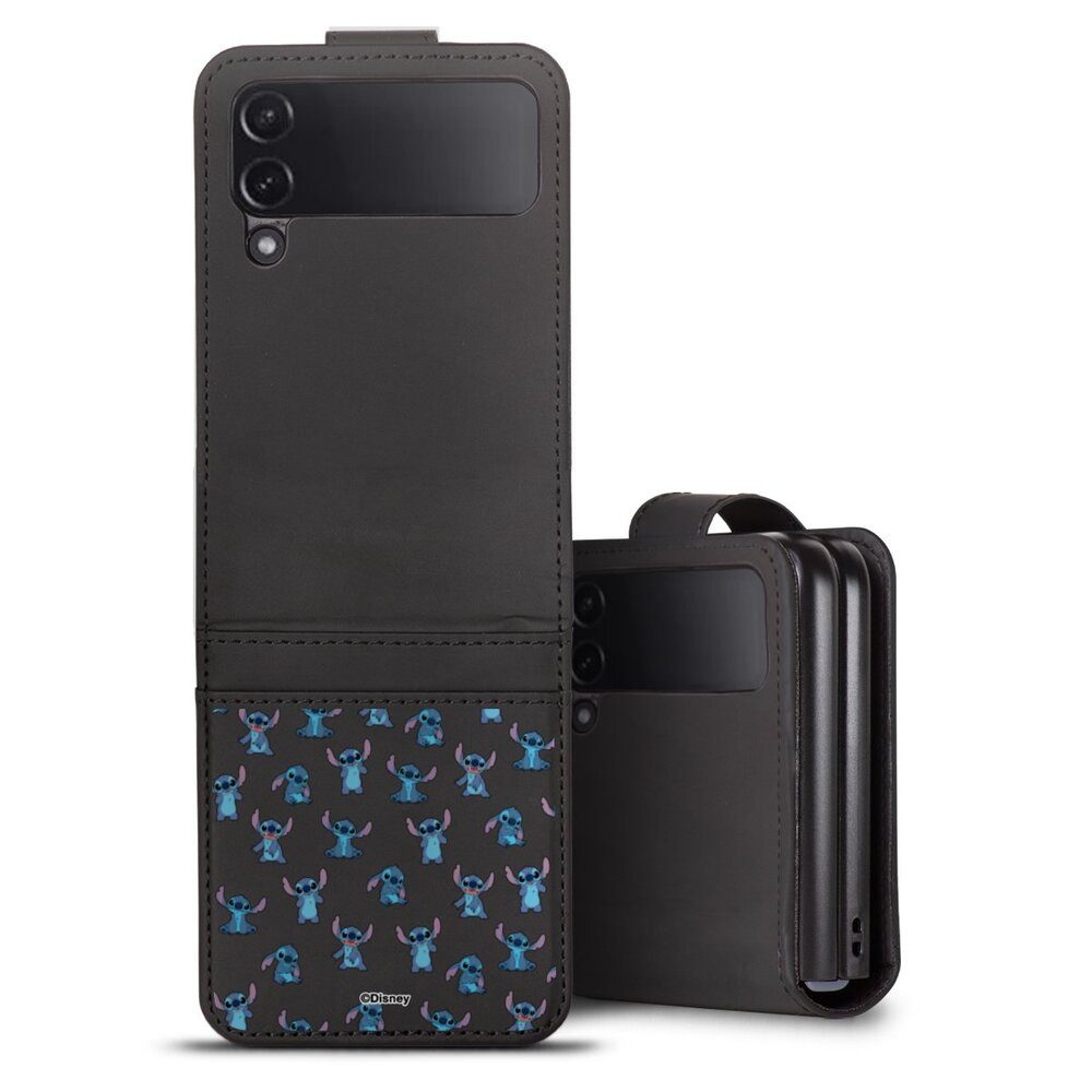 DeinDesign Handyhülle Lilo & Stitch Offizielles Lizenzprodukt Disney, Samsung Galaxy Z Flip 4 Hülle Handy Flip Case Wallet Cover