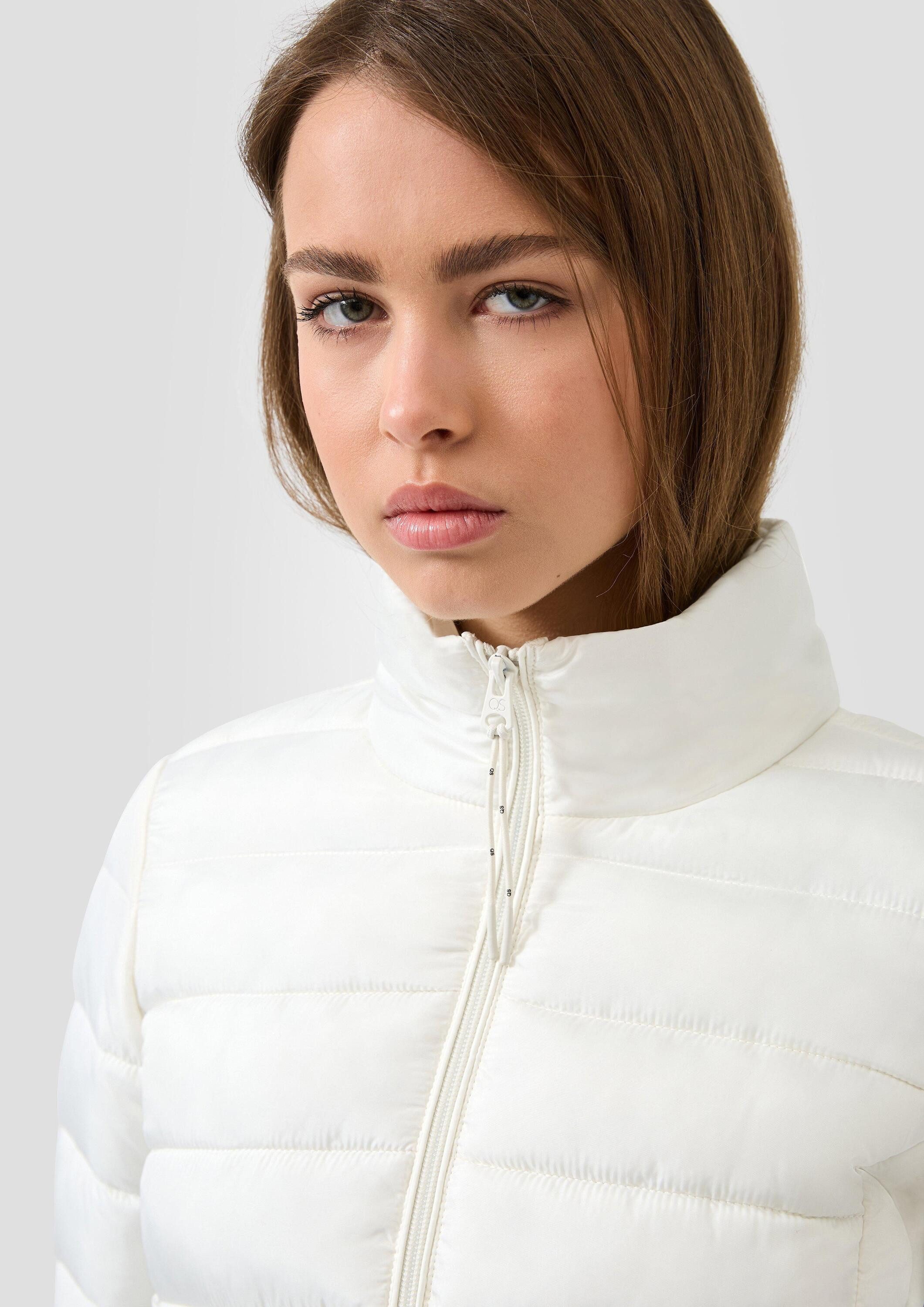 QS Winterjacke Outdoor-Jacke Steppjacke mit Stehkragen