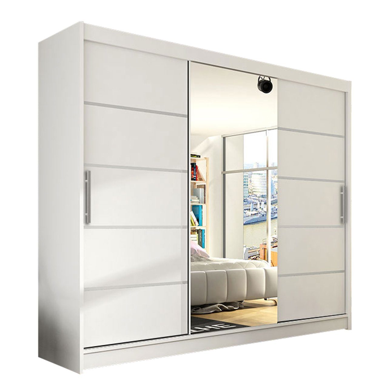 MIRJAN24 Kleiderschrank Aston VI (mit Schiebetüren günstig online kaufen