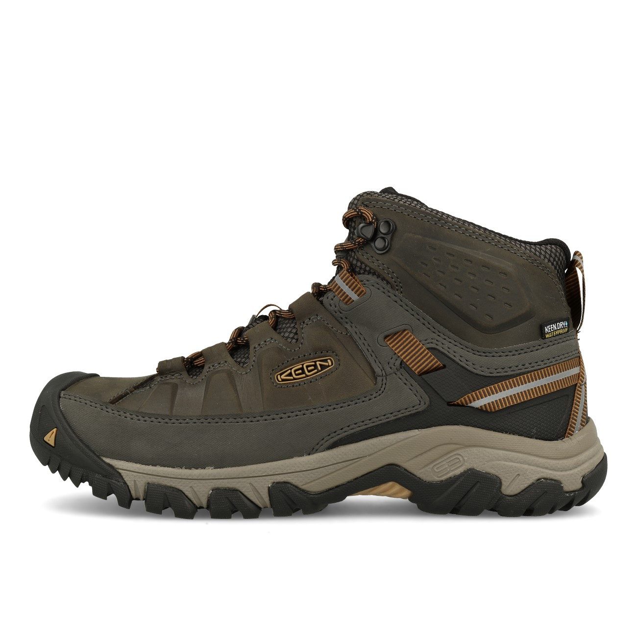 Keen Keen Targhee III Mid WP Herren Black Olive Golden Brown Outdoorschuh günstig online kaufen