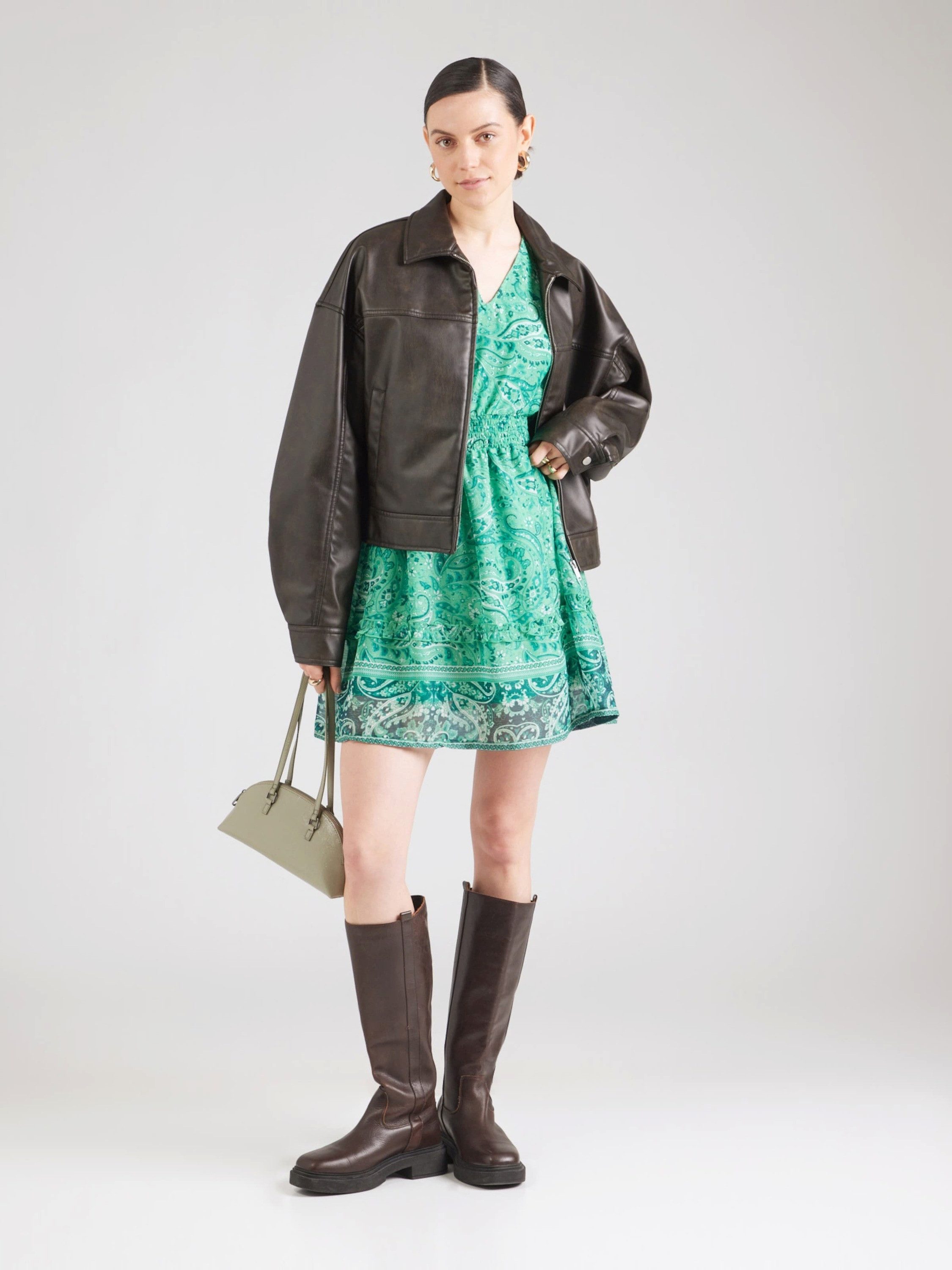 ONLY Sommerkleid ONLValentina (1-tlg) Drapiert/gerafft