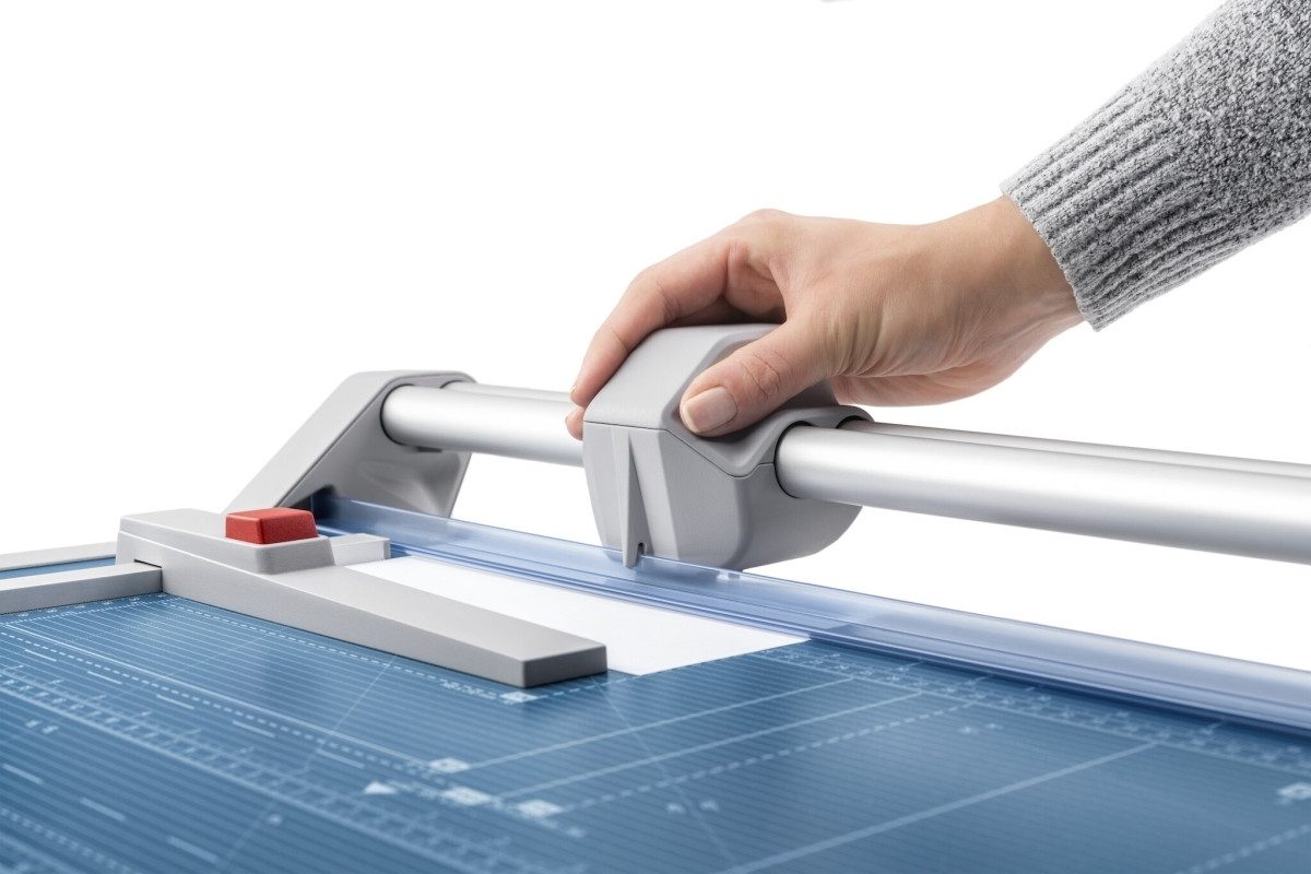 Rollenschneidemaschine Rollenschneider 550 (3. Generation) 360mm blau