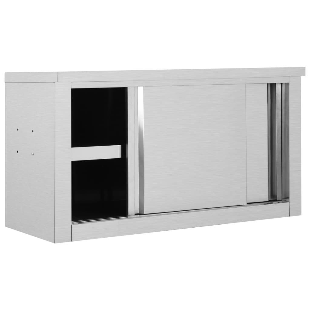 vidaXL Wandhängeschrank Wandhängeschrank mit Schiebetüren 90×40×50 günstig online kaufen