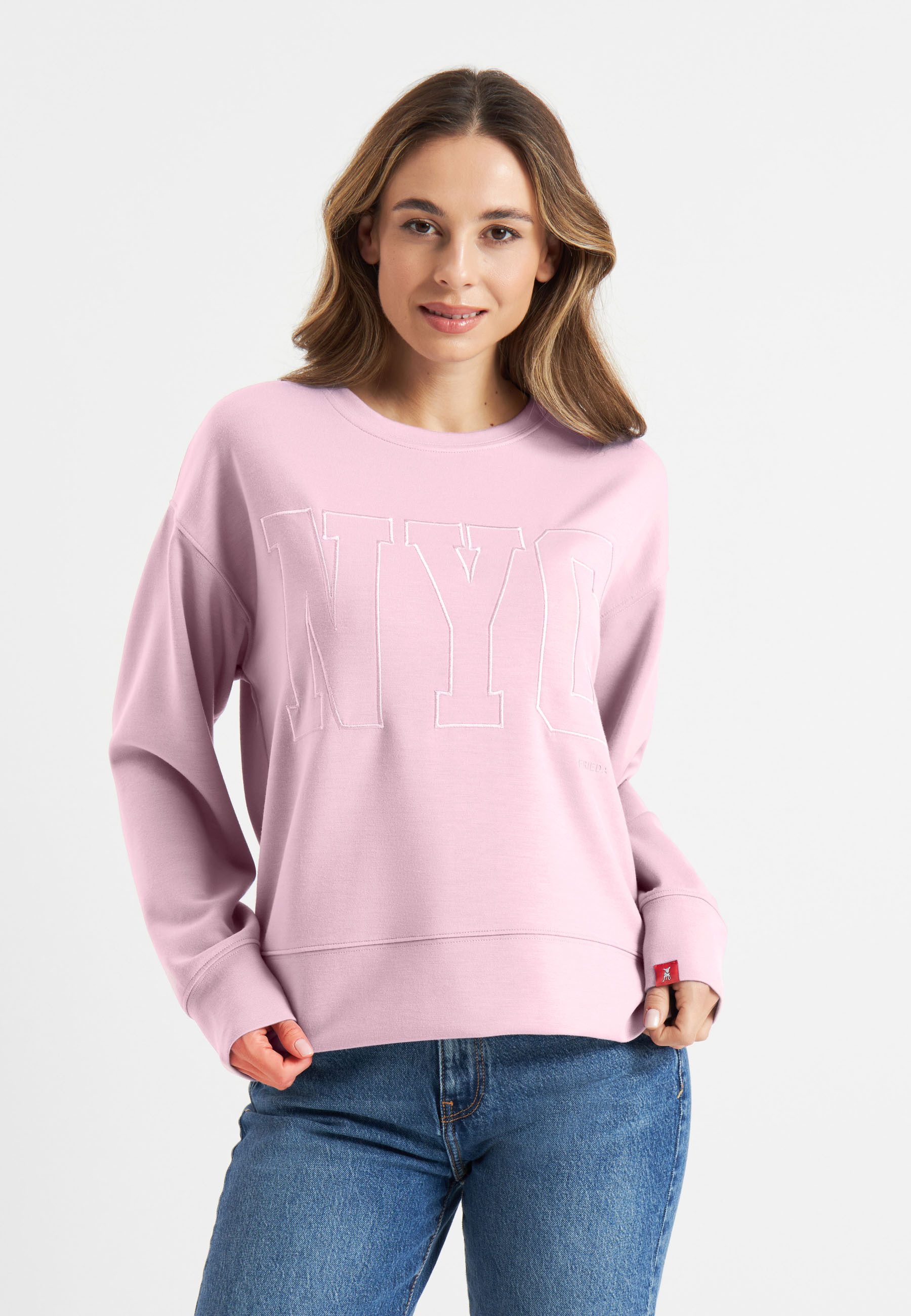 Frieda & Freddies NY Rundhalsshirt Sweat-shirt günstig online kaufen