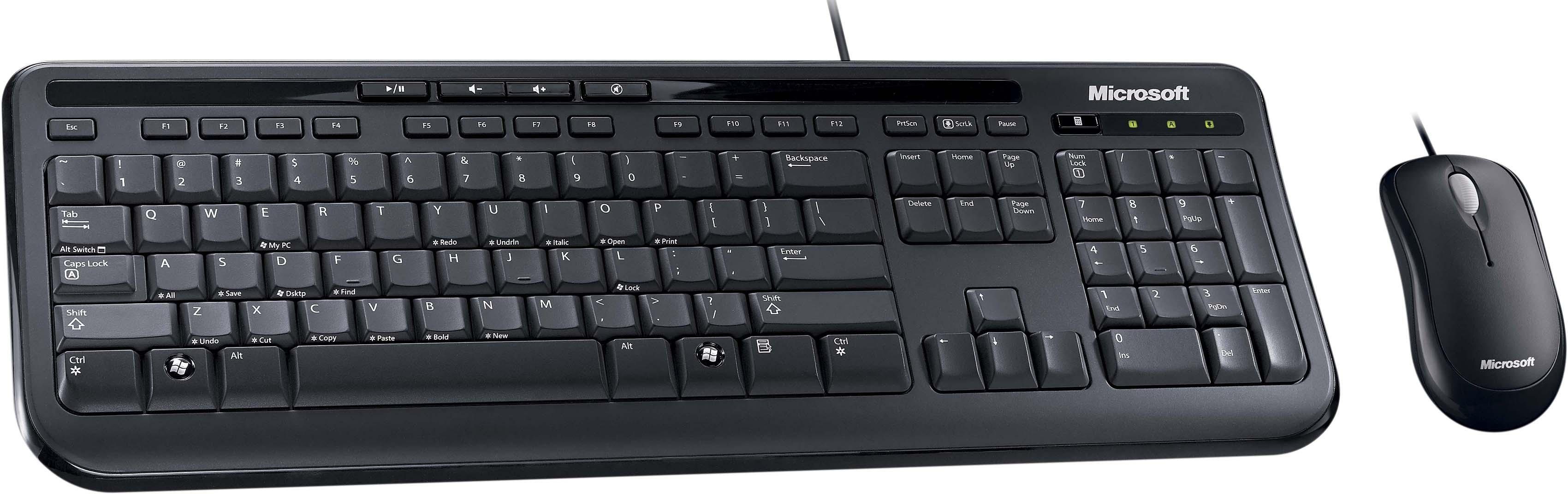 Microsoft Wired Desktop 600 Tastatur