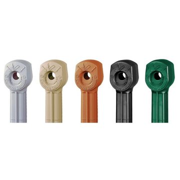 PROREGAL® Aschenbecher Sicherheits-Standascher, 15L, selbstlöschend, HxB 98x42cm, Grün