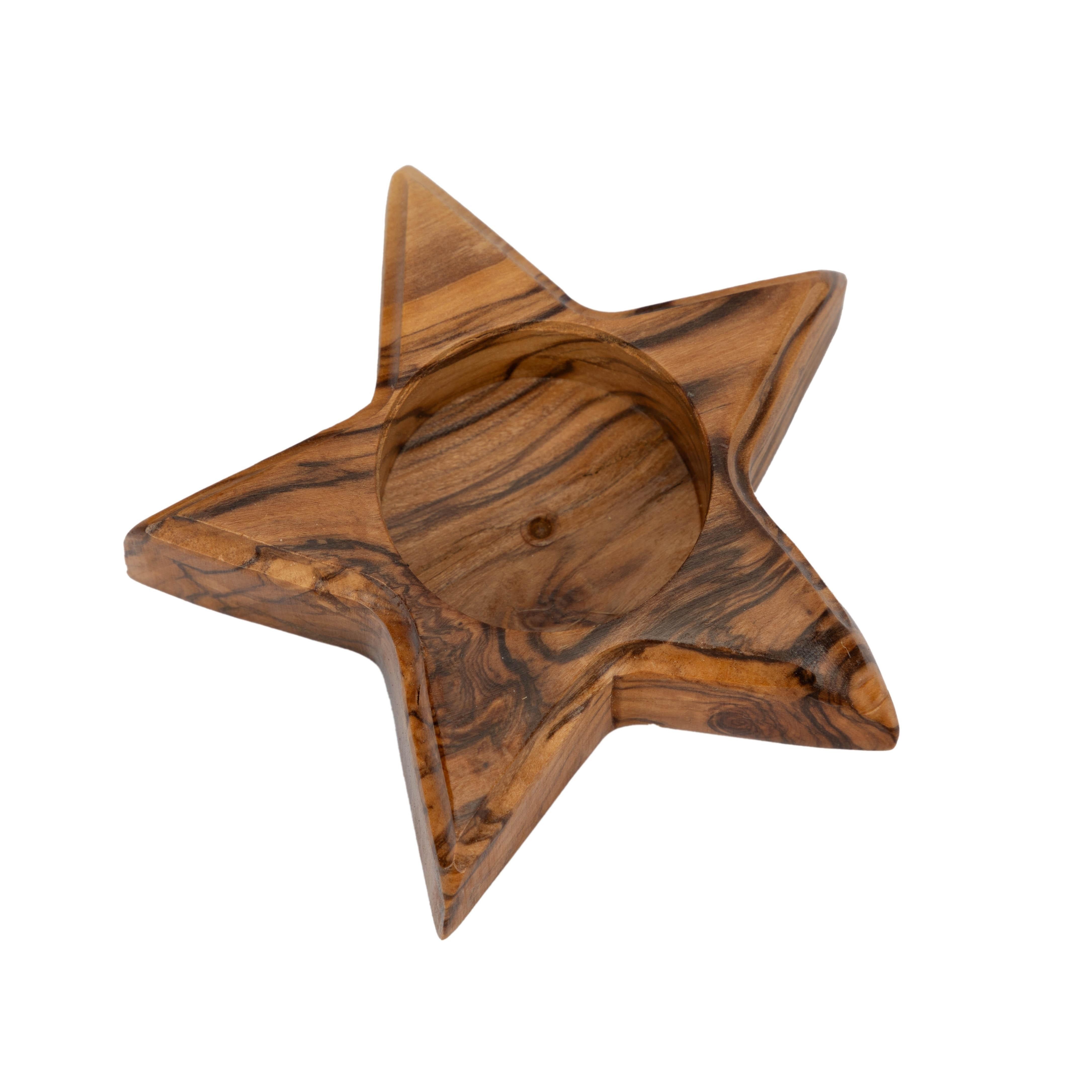 El Puente Teelichthalter Teelichthalter "Stern", Handmade, Handmade
