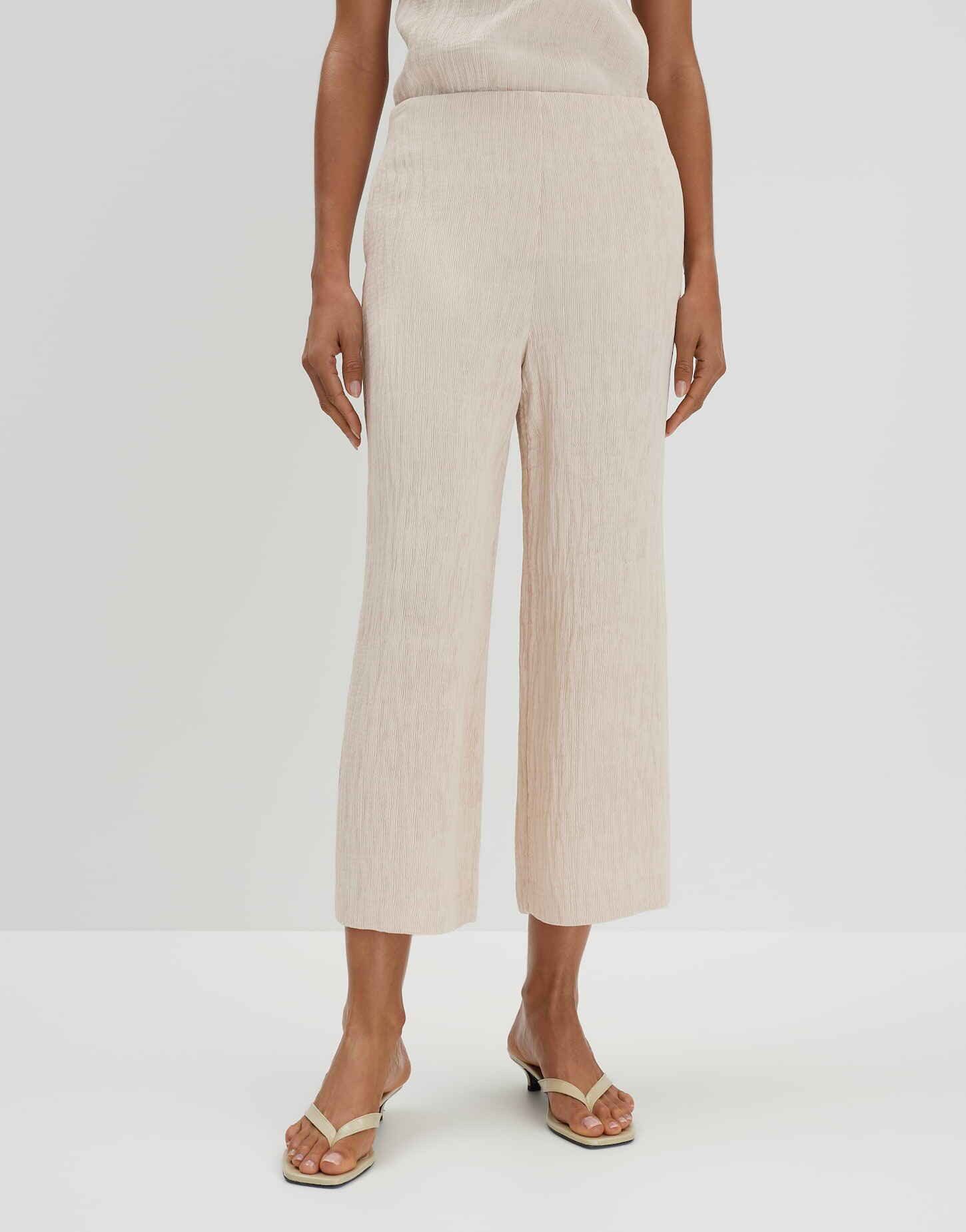 someday Culotte CURILO TEXTURE Wide mit Crinkle Effekt