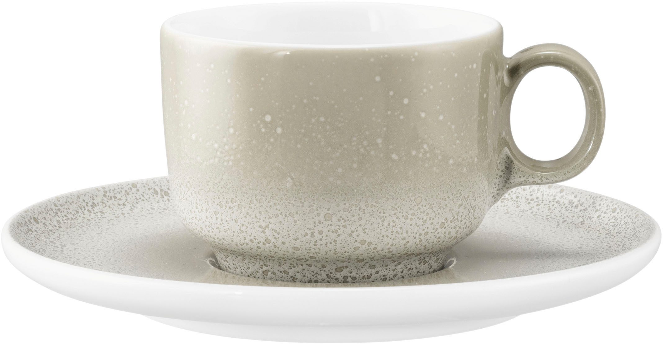 Seltmann Weiden Kaffeeservice Sento Home, Geschirr-Set, 18-teilig (18-tlg), 6 Personen, Porzellan, harmonisch geschwungene Form