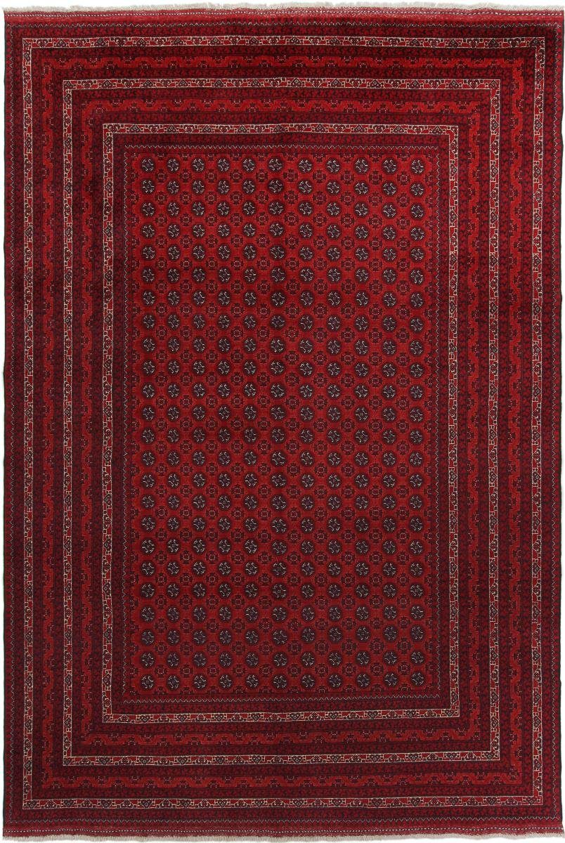 Orientteppich Afghan Mauri 202x301 Handgeknüpfter Orientteppich, Nain Trading, rechteckig, Höhe: 6 mm