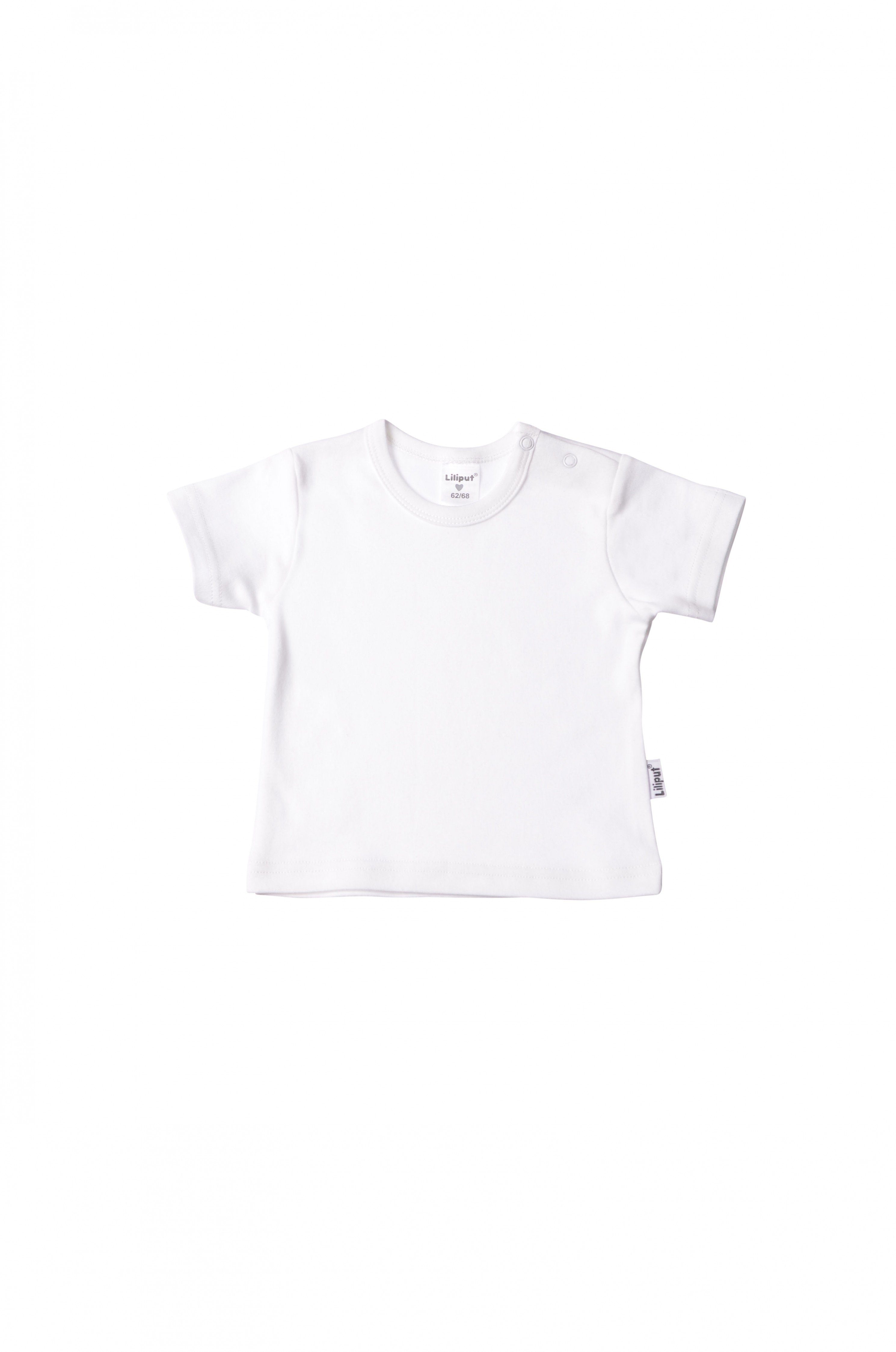 Liliput T-Shirt weiß mit Druckknöpfen