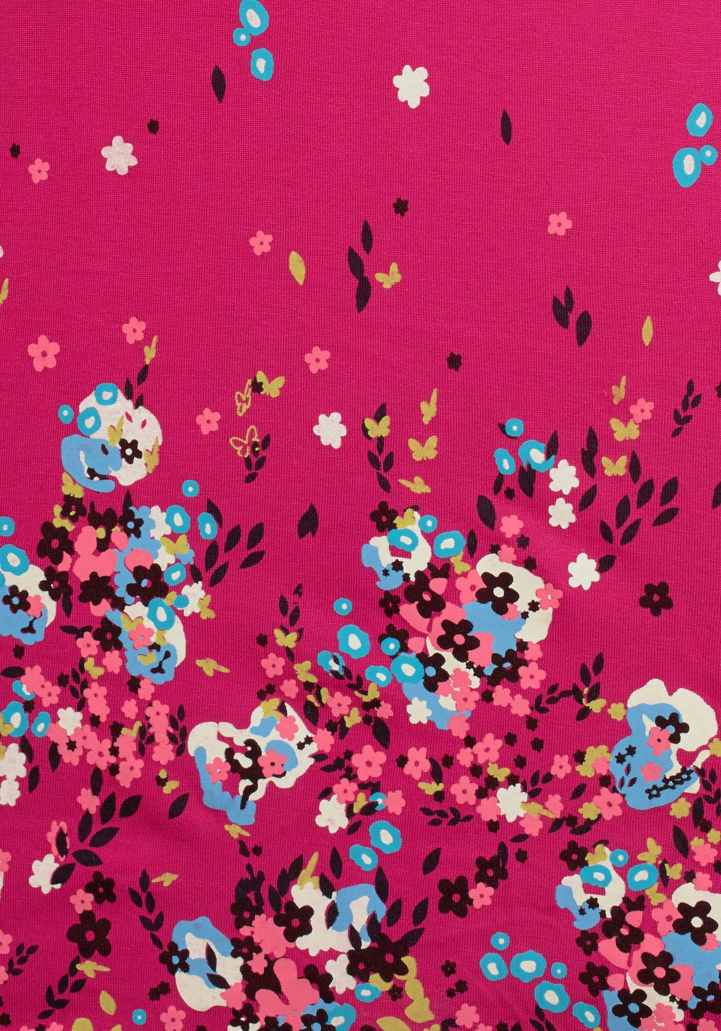 Beachtime Strandkleid mit Blumenprint, Minikleid, Sommerkleid, Strandkleid