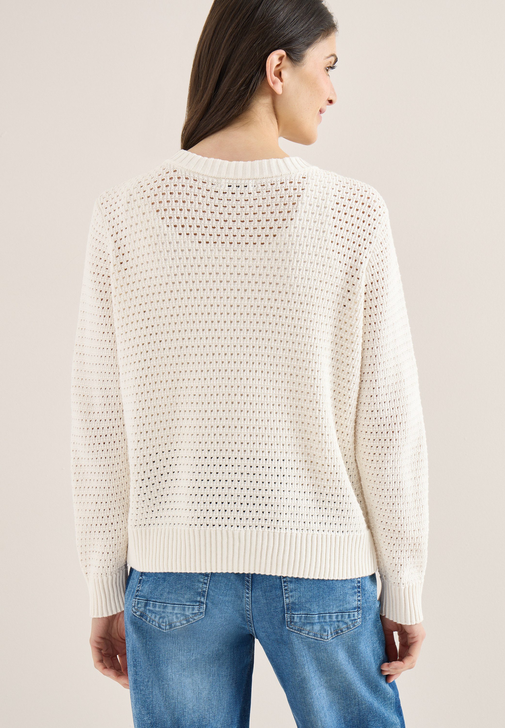 CECIL Cardigan in Crochet-Optik günstig online kaufen
