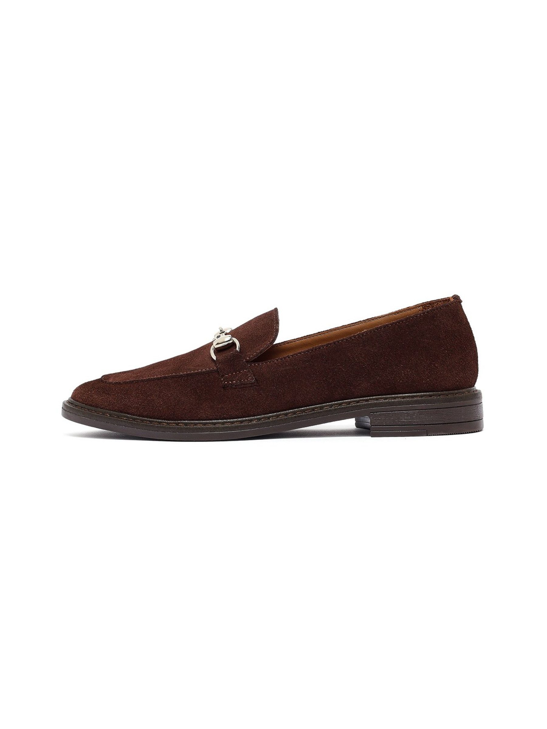 Derimod Maskuline Loafer aus Veloursleder Loafer