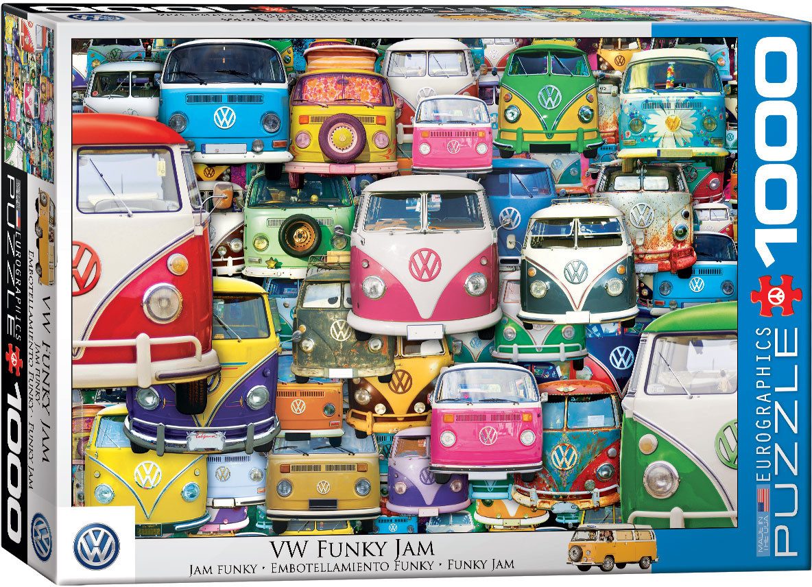 Puzzle 1000 Teile Пазлы - Пазлы - Volkswagen Bus Funky Jam, Пазлыteile