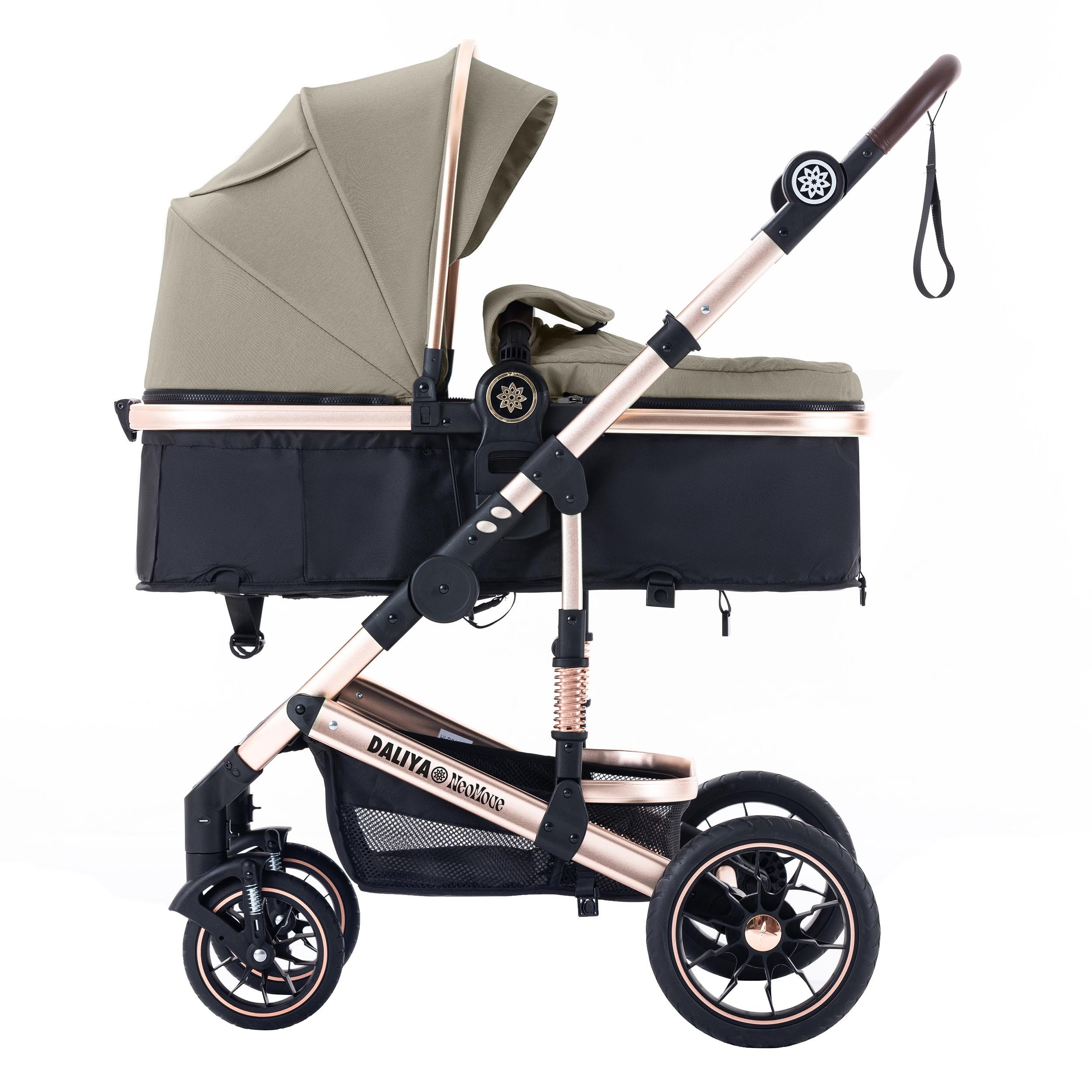 Kombi-Kinderwagen NEOMOVE 2in1 Kinderwagen, Buggy und Babywanne in einem