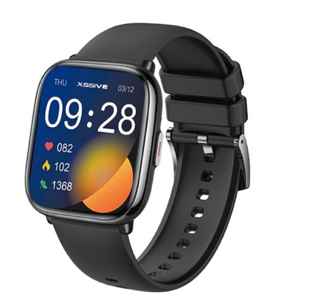Xssive Smart Watch XSS-SW9B - Schwarz Smartwatch