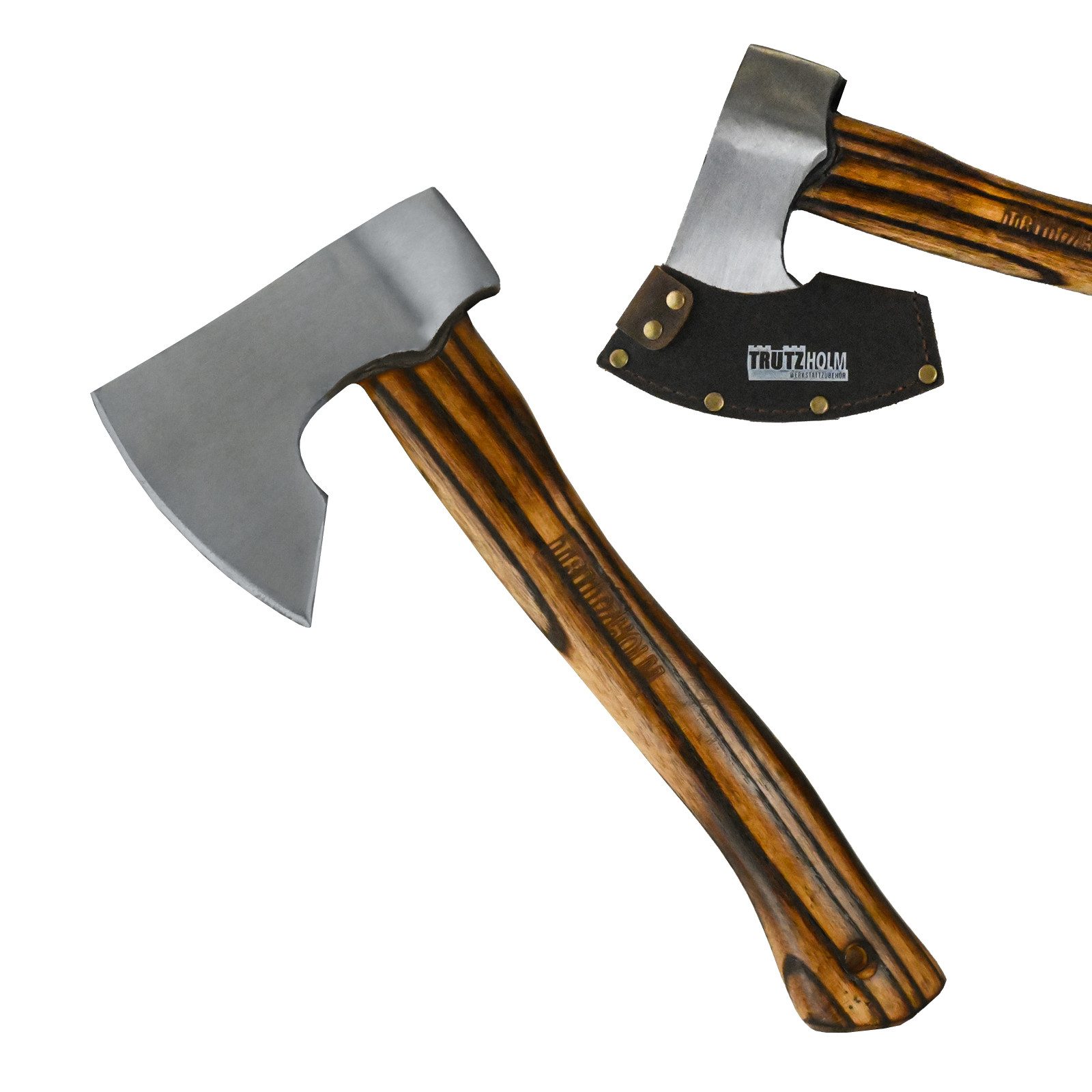 TRUTZHOLM Beil Vintage Stahl Hickoryholz geflammt 500 g Kopf 320 mm lang Sp günstig online kaufen