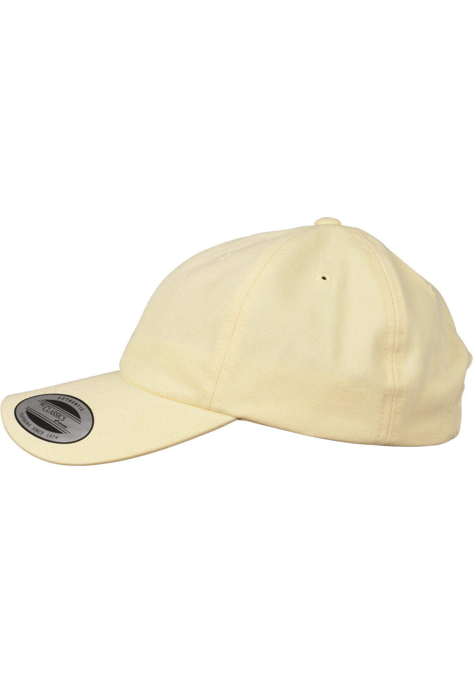 Flexfit Flex Cap Accessoires Peached yellow Cotton Twill Cap Dad