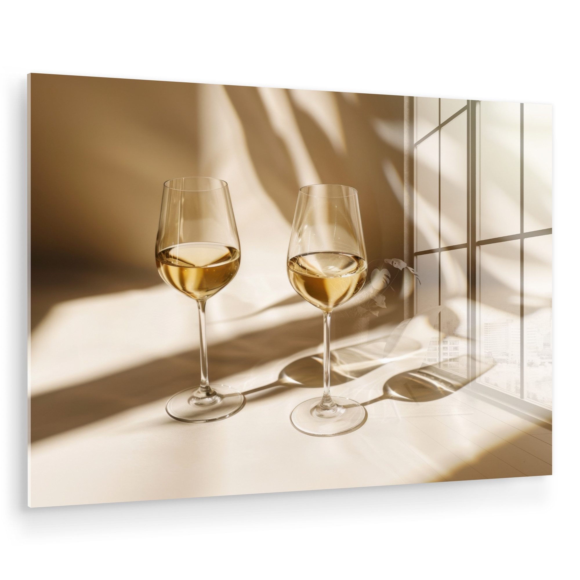 MuchoWow Acrylglasbild Wein - Weingläser - günstig online kaufen