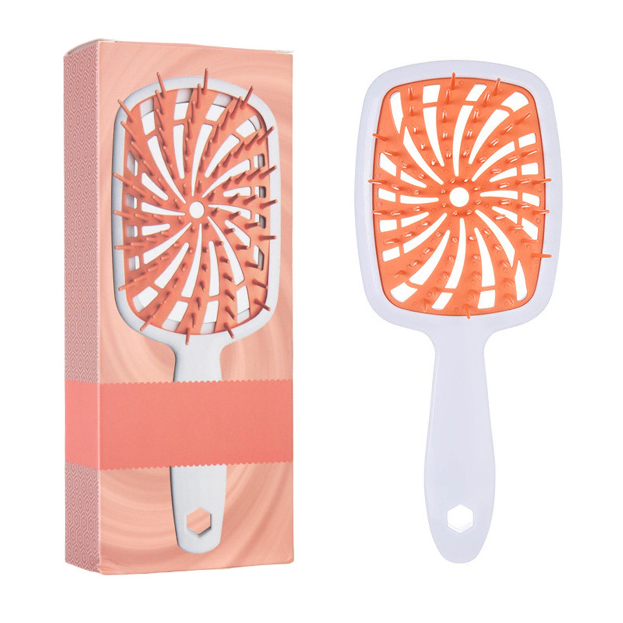 ibettertec Haarbürsten-Set Heat UNbrush!! UNbrush Plus Entwirrbürste für sanftes und effektives, Entwirren bei nassen oder trockenen zerbrechlichen Haartypen – 84 UltraFlex-Borsten, ultraleichte, antistatische, belüftete