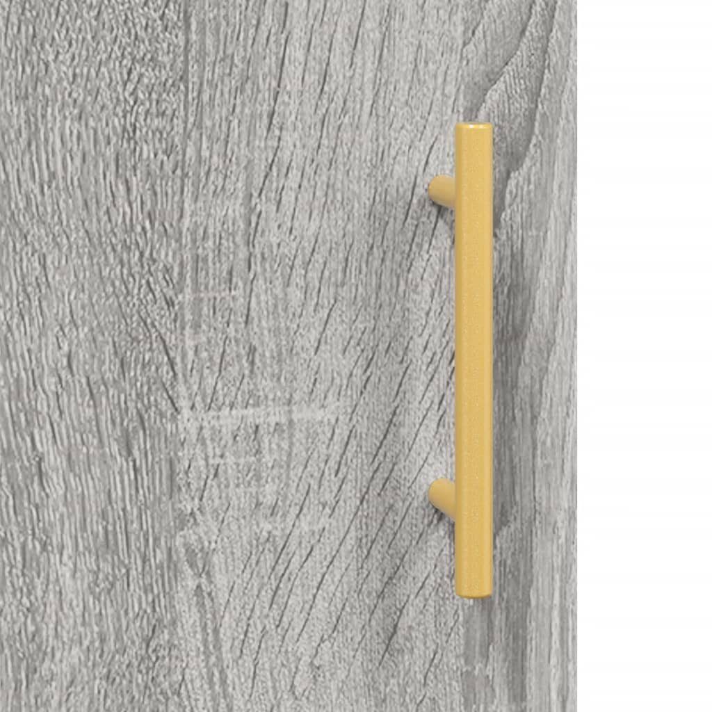 furnicato Holzwerkstoff Schreibtisch 140x50x75 Sonoma Grau cm