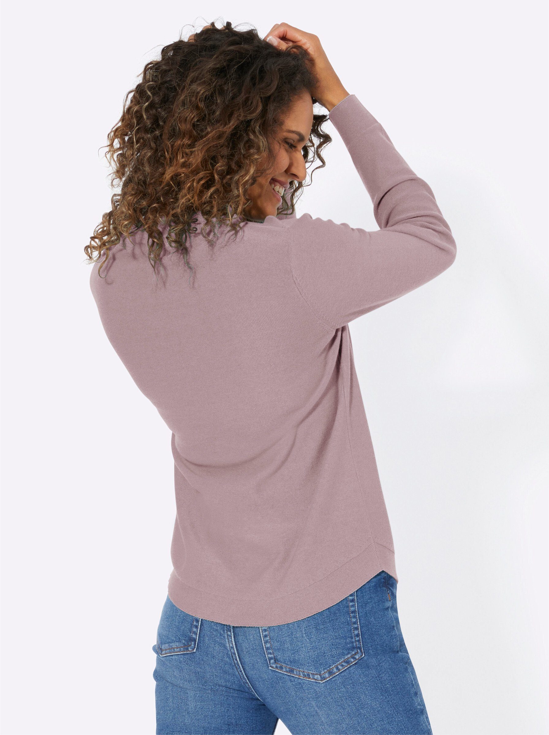 mauve WEIDEN WITT Strickpullover