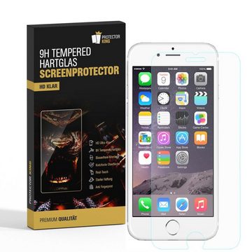 Protectorking Schutzfolie 2x 3D A++ 9H Hartglas für iPhone 6/6S Plus Displayschutz Schutzglas, (2-Stück), Displayschutzglas, Schutzglas Echtglas Tempered 9H Härte HD-KLAR