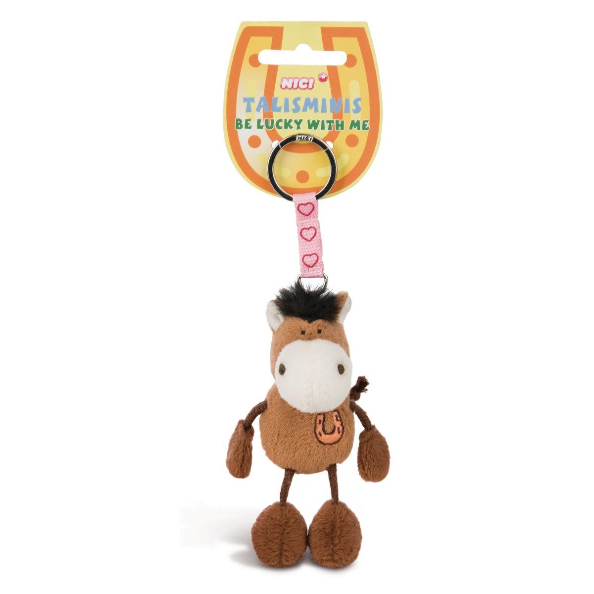 Nici Plüschanhänger NICI Plüschanhänger Talisminis Pferd braun 7cm