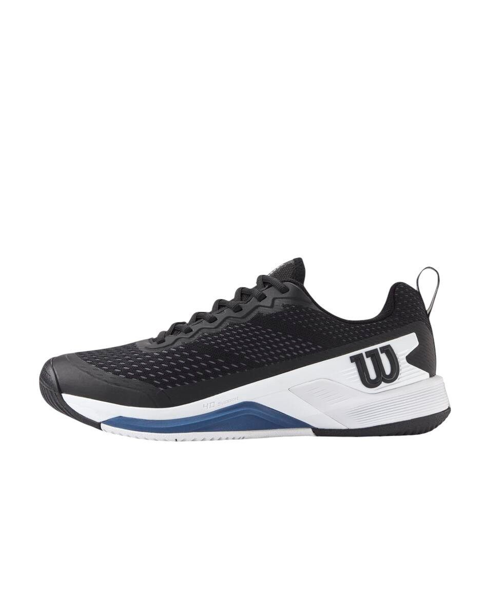 Wilson Rush Pro 4.5 Allcourt (Stabilität) 2025 schwarz/weiss Herren Tennisschuh
