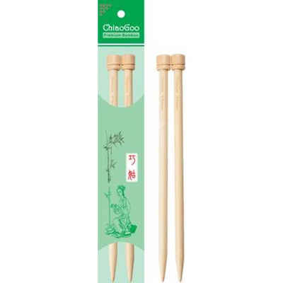 H-Erzmade Kreativset Chiaogoo Jackenstricknadeln Bamboo Natural 23 cm