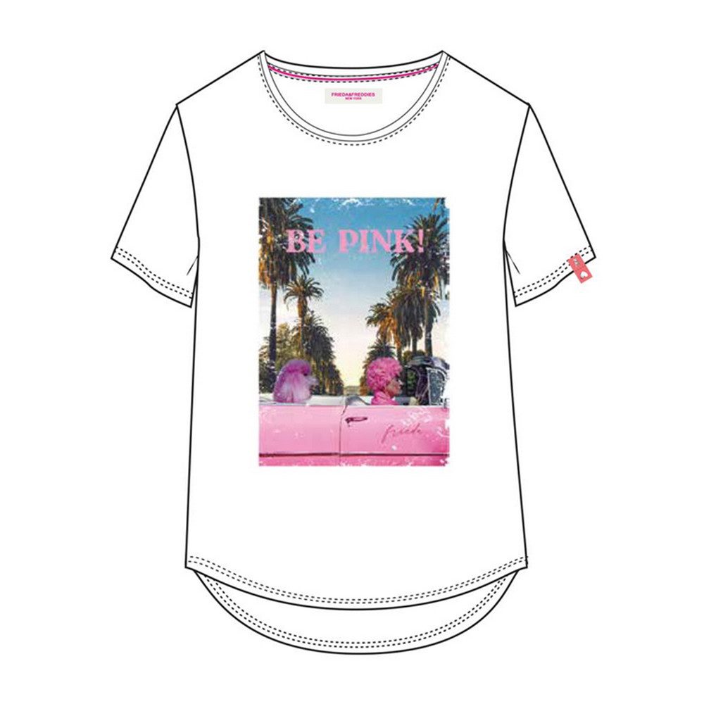 Frieda & Freddies NY Print-Shirt `BE PINK` günstig online kaufen