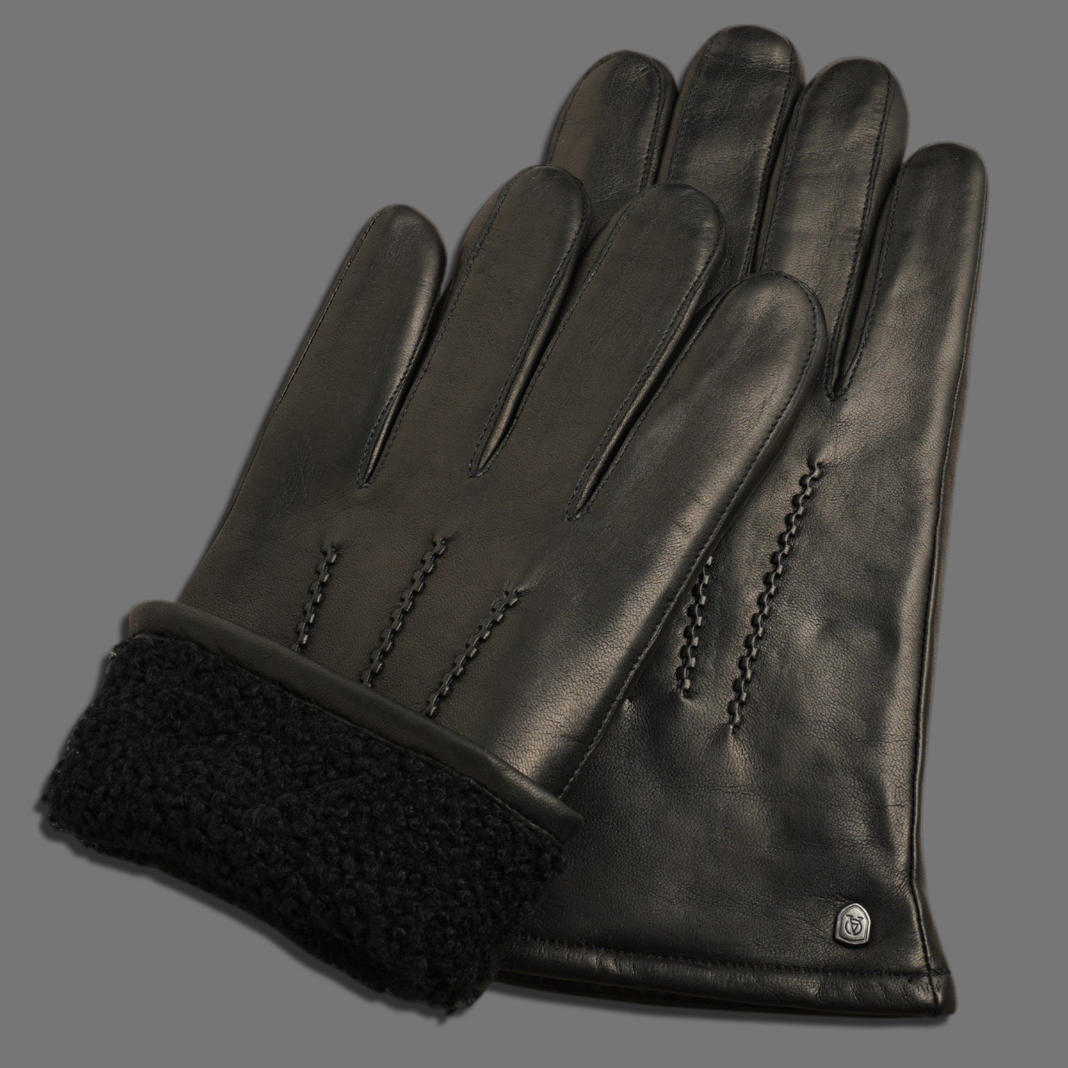 Lederhandschuhe DAN mit Lammfellfutter