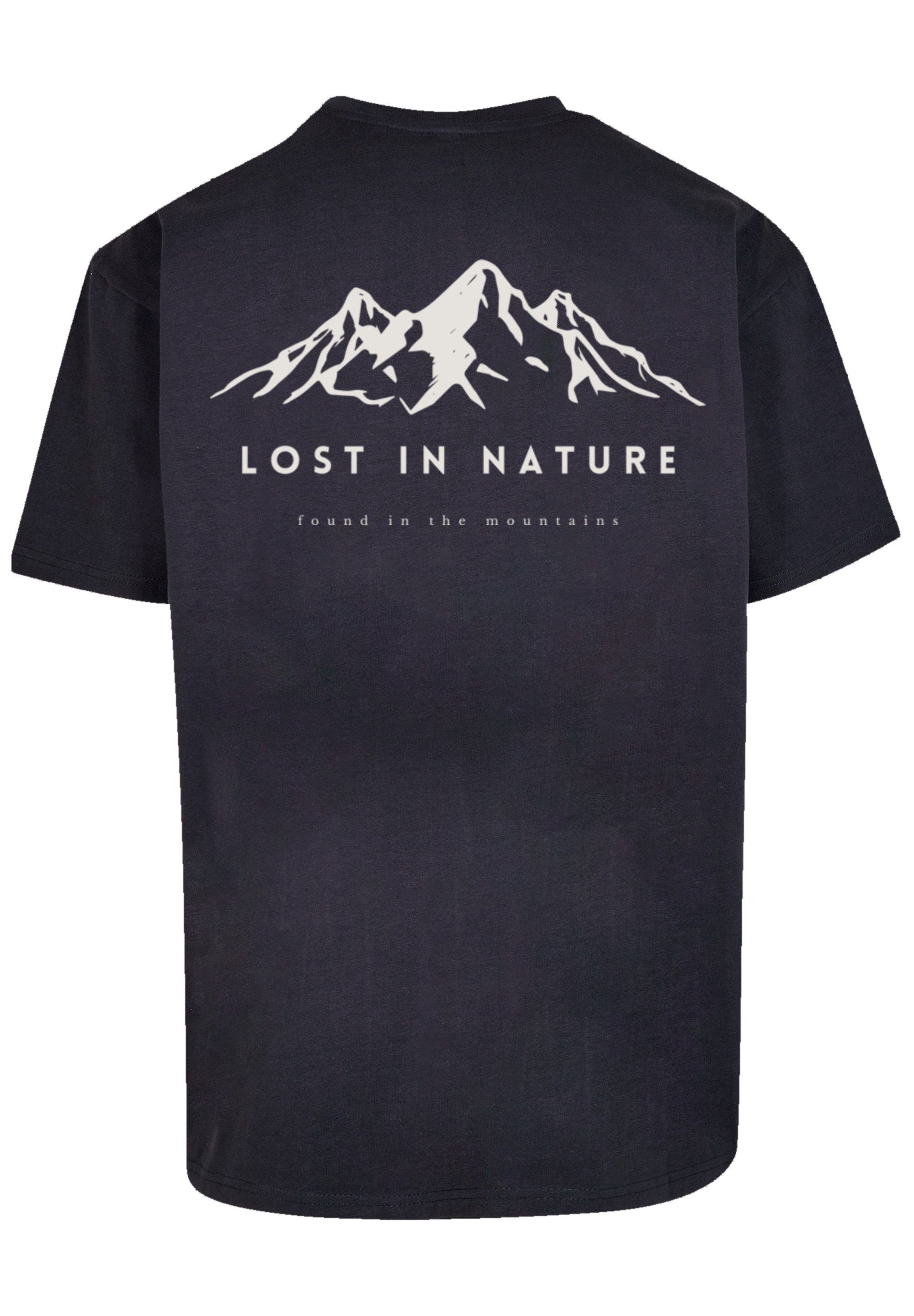 nature in navy T-Shirt Print F4NT4STIC Lost