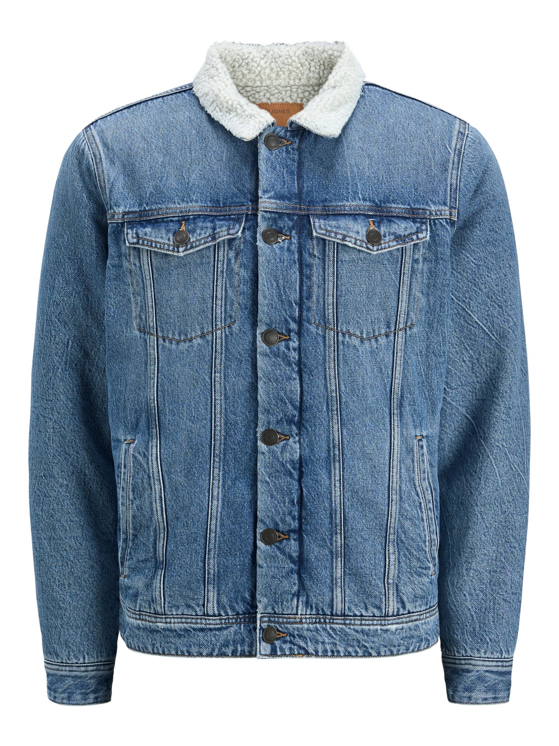 Jeansjacke JJIJEAN JJJACKET W. SHERPA AKM 024 SN