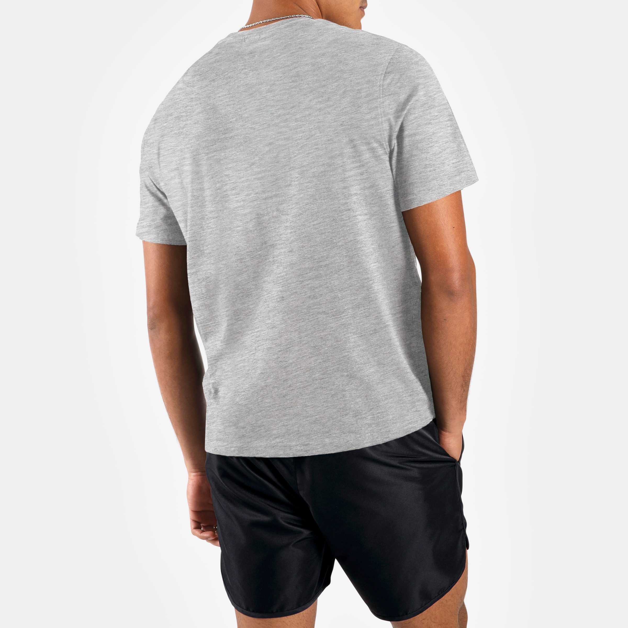 Reebok T-Shirt BRUNO BIG LOGO CREW NECK SS TEE mit Logodruck, Kurzarm, aus Baumwollmischung, Basic Passform