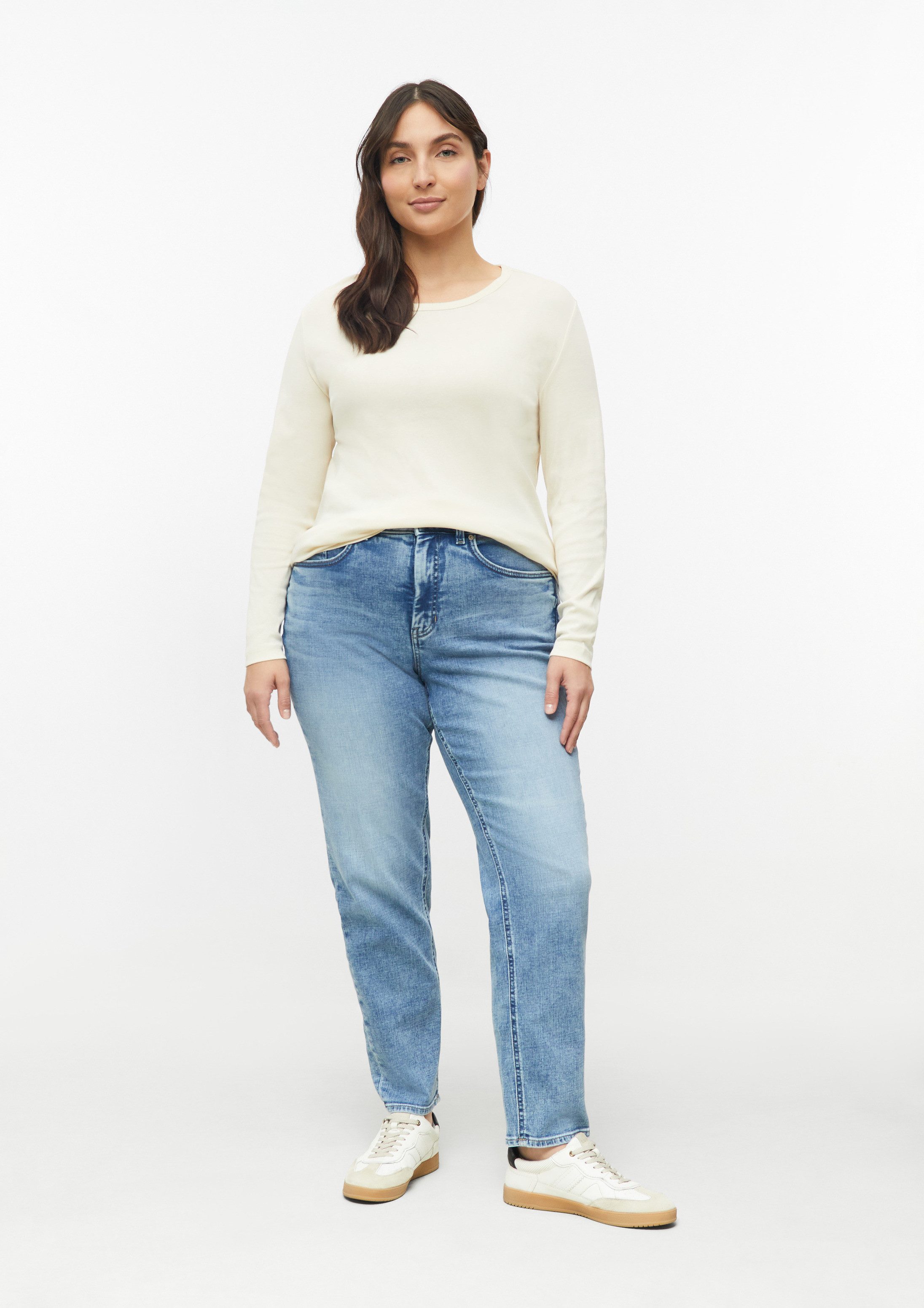 s.Oliver Slim-fit-Jeans Jeans-Hose Jeans / Curvy Fit / High Rise / Slim Tapered Leg