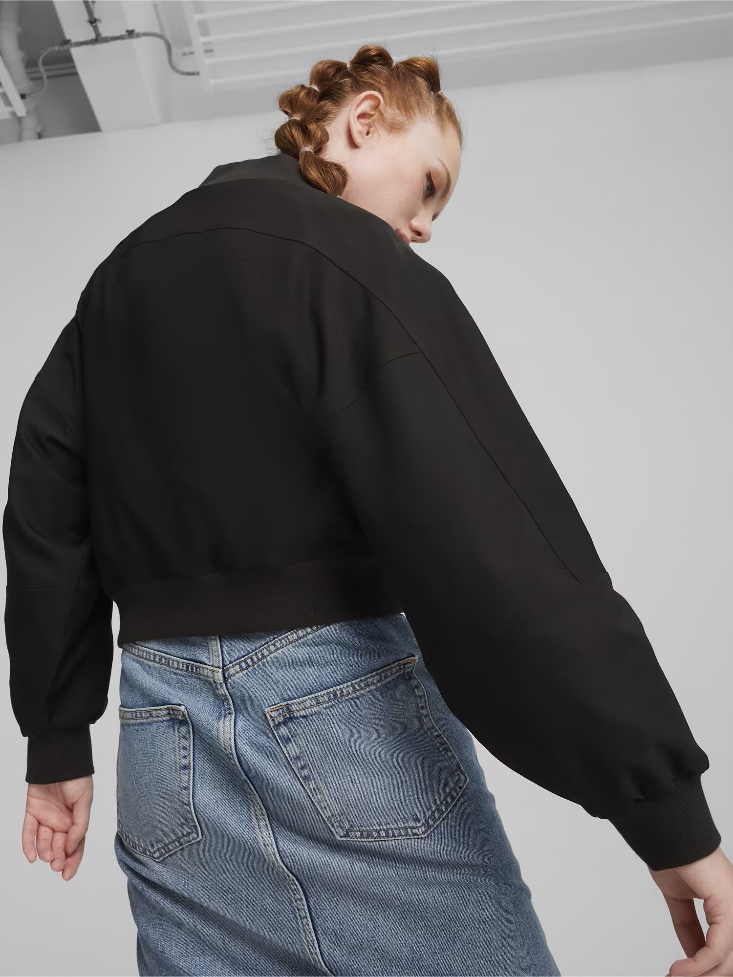 PUMA Bomberjacke Puma Classics Shiny Bomber Jacket