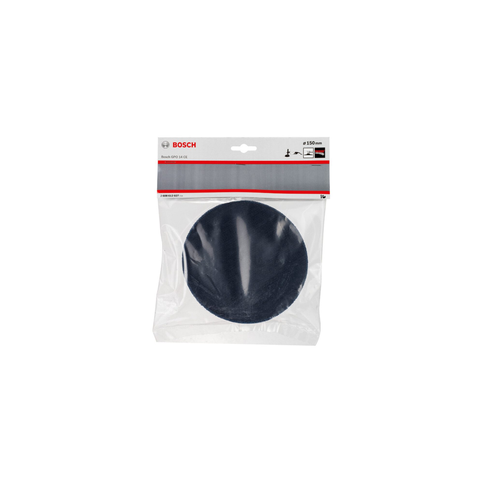 Bosch Professional Schleifscheibe Bosch Stützteller M 14 Durchmesser 150 mm mit Klettverschlusssystem