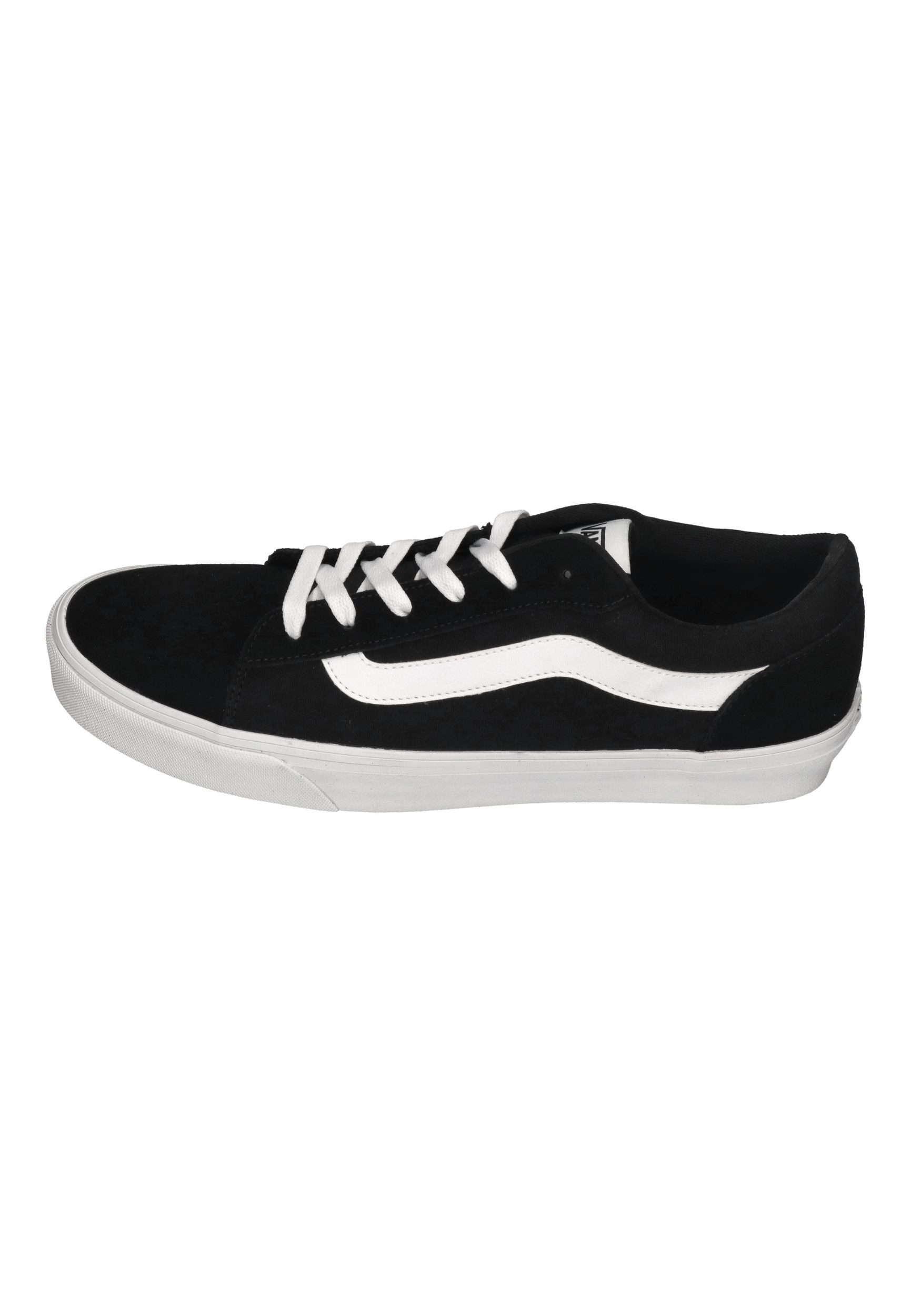Vans VERO LS Suede Canvas Skateschuh Black White