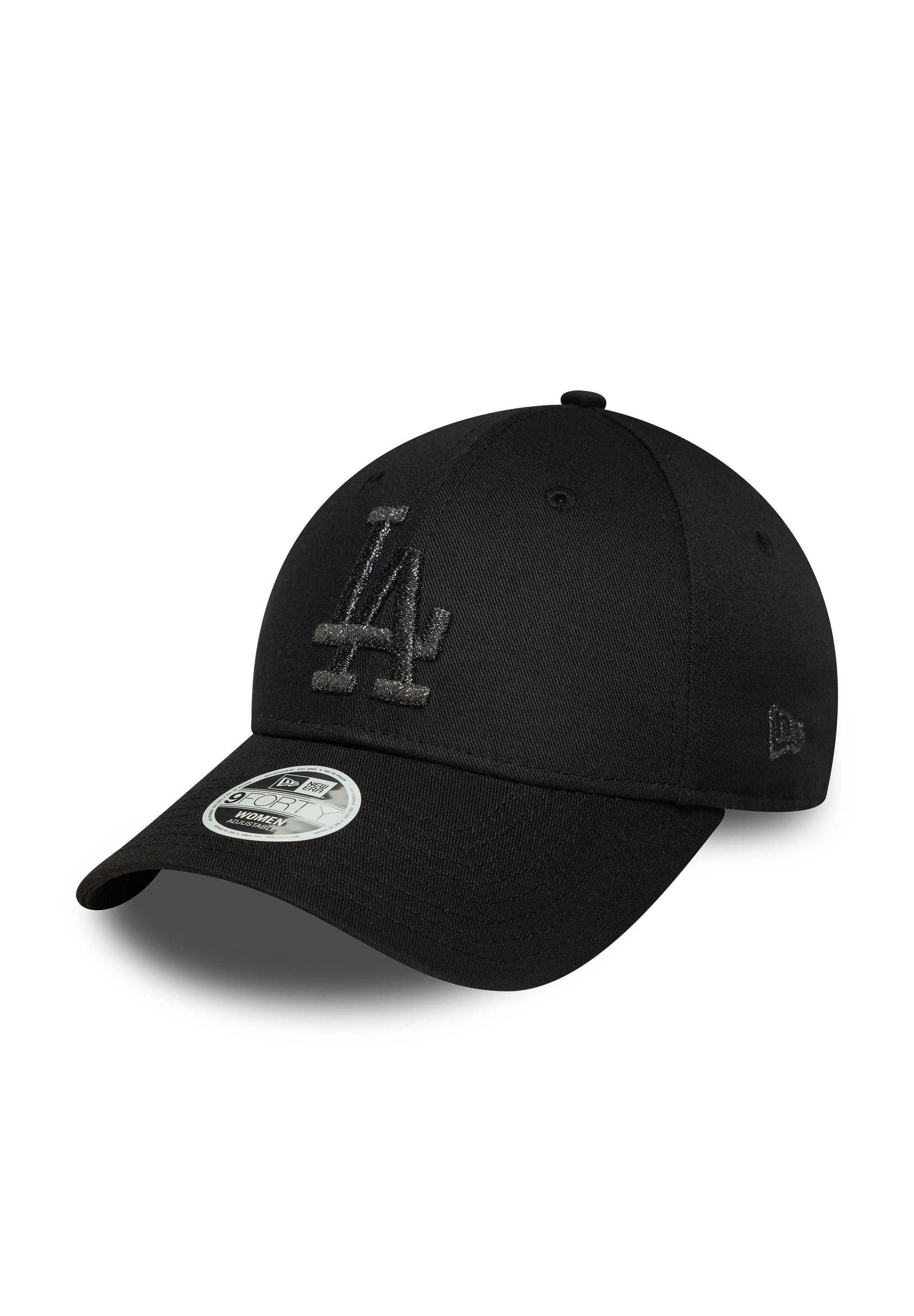 Baseball Cap Los Angeles Dodgers New Era 9Forty Metallic Logo Women Cap Schwarz