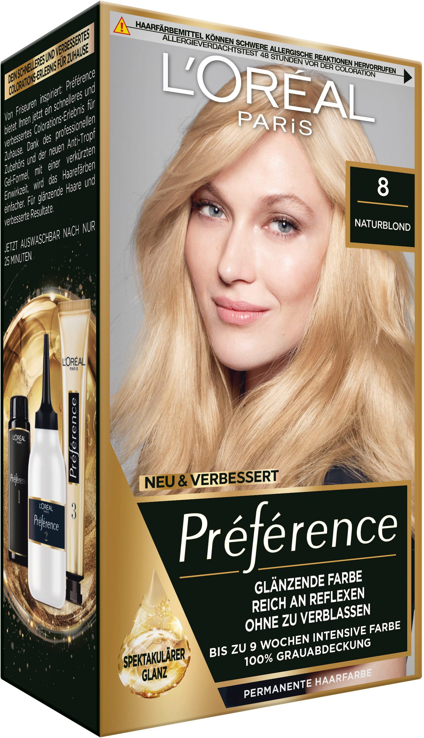 8 Naturblond